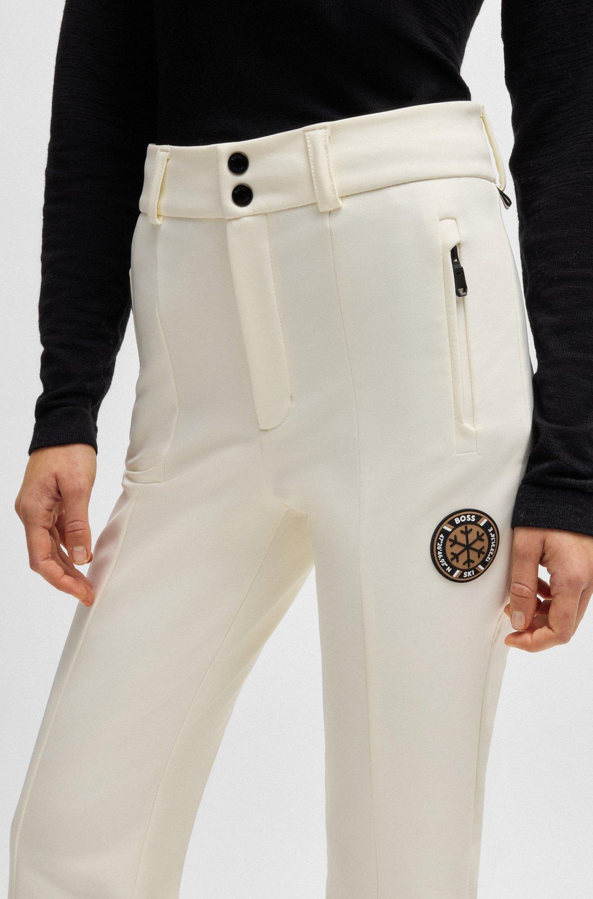 BOSS Ski fleece-bonded trousers with snow guard Product Image