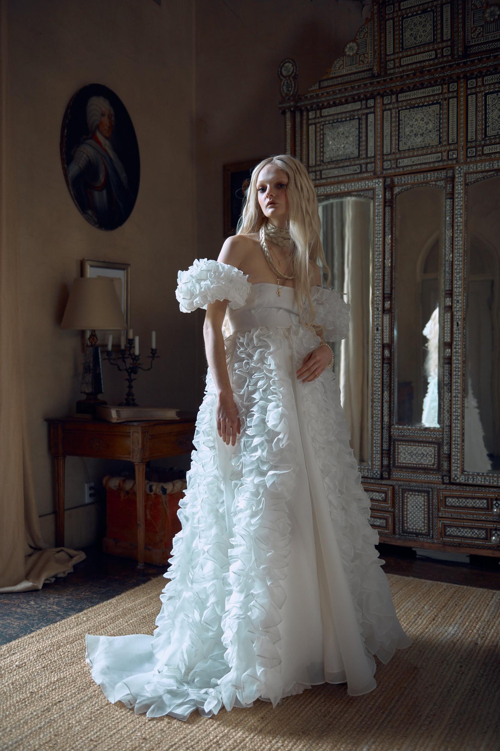 The Ivory Flower Gown Product Image