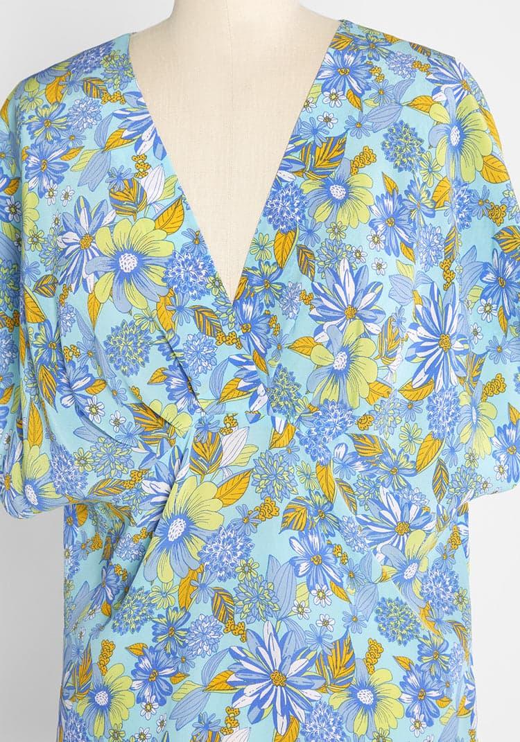 Day Vibe Doll Silk Dolman Top Product Image