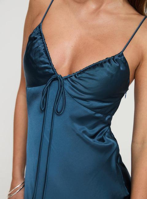 Maguire Maxi Dress Navy Product Image