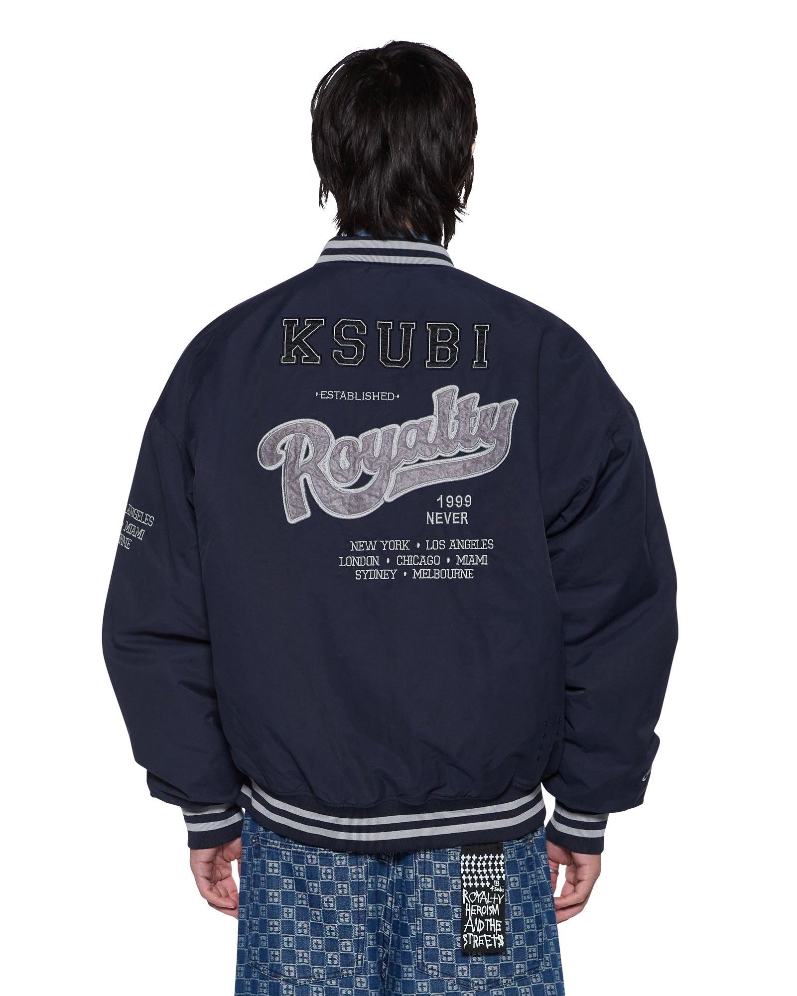 ROYALTY MA-1 BOMBER NAVY Male Product Image