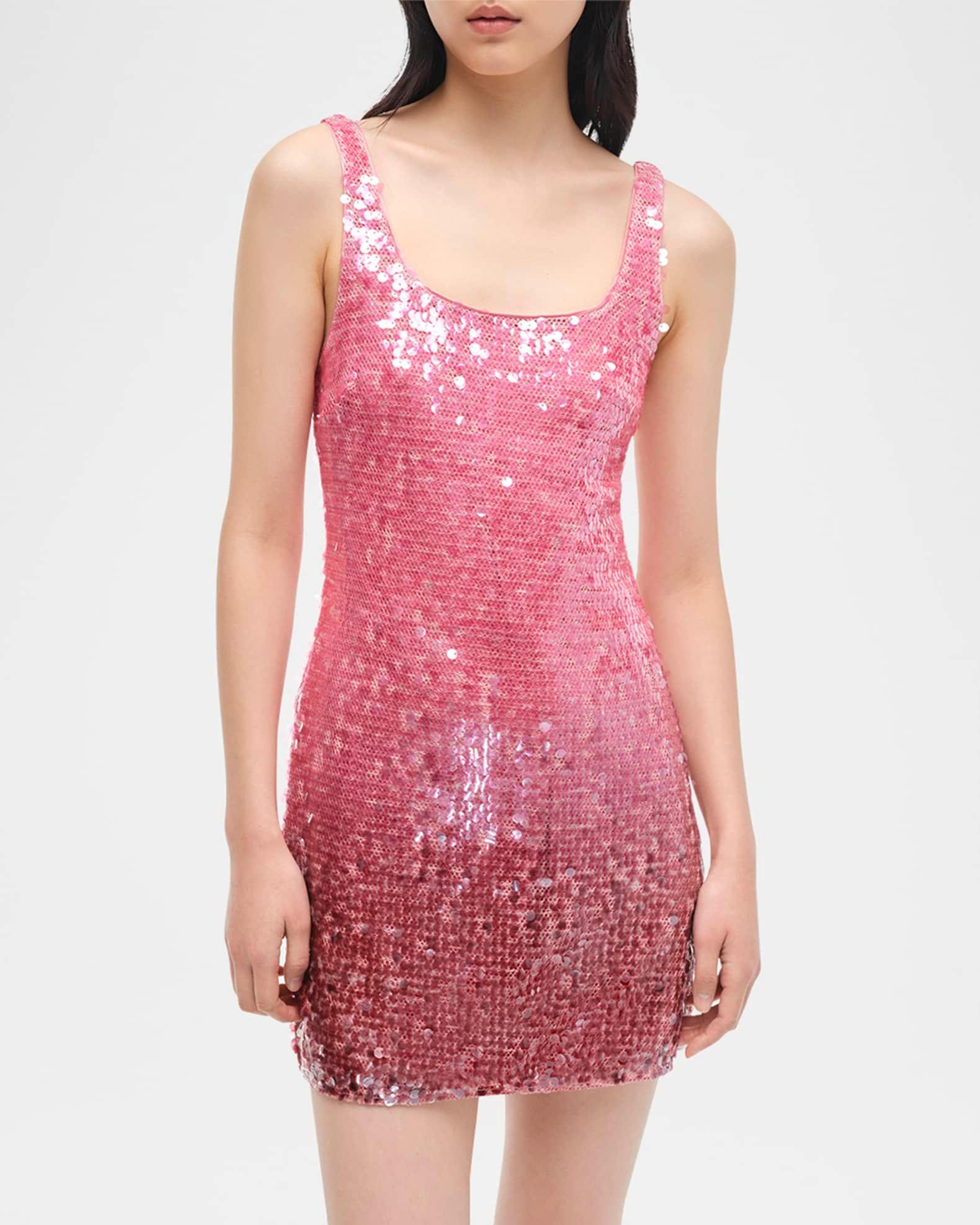 Alayna Sequined Mini Dress Product Image