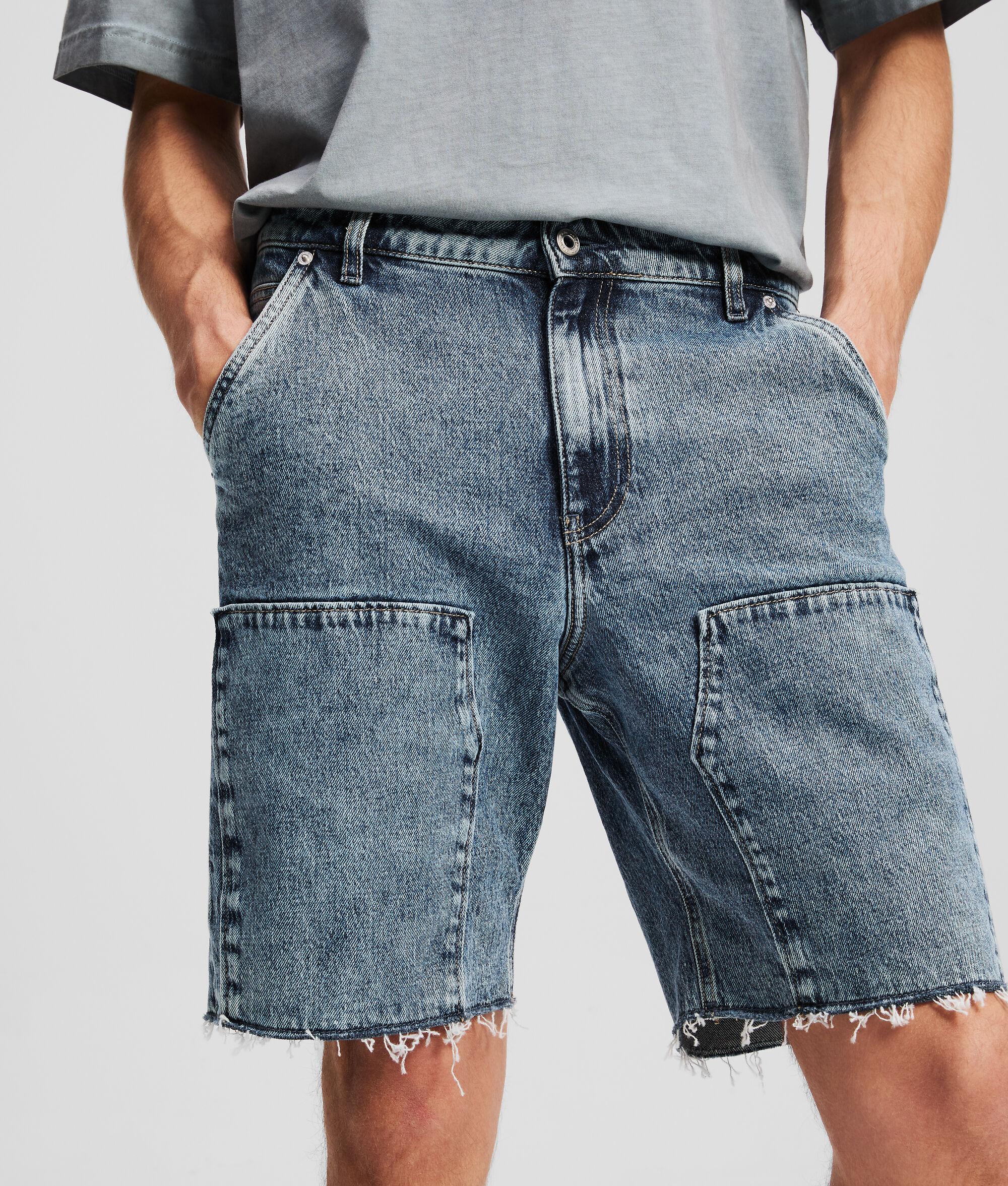 CARPENTER DENIM SHORTS Product Image