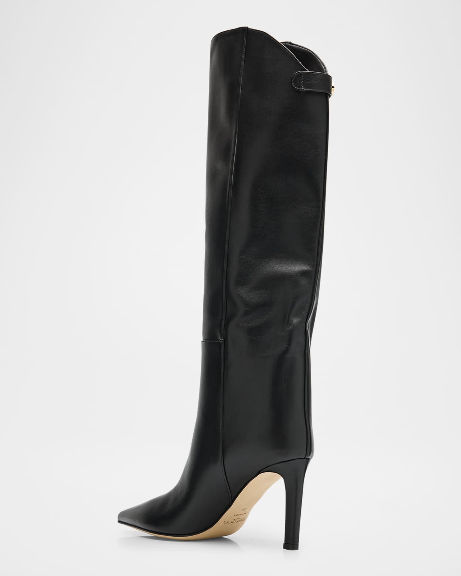 Alizze 85 Leather Knee-High Boots Product Image