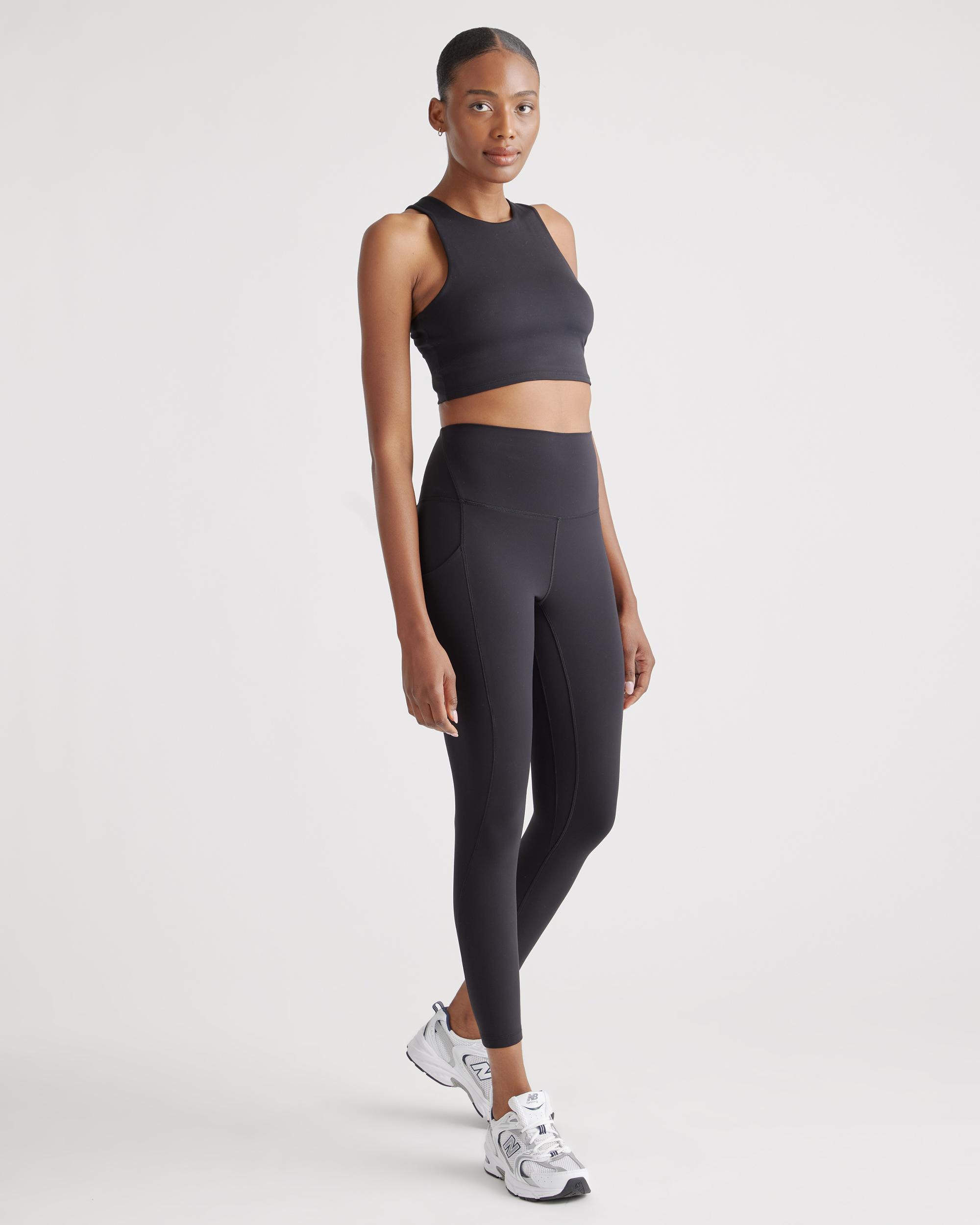 Quince | Women's Ultra-Form High-Rise Pocket Legging Size XS, Nylon/Spandex Product Image