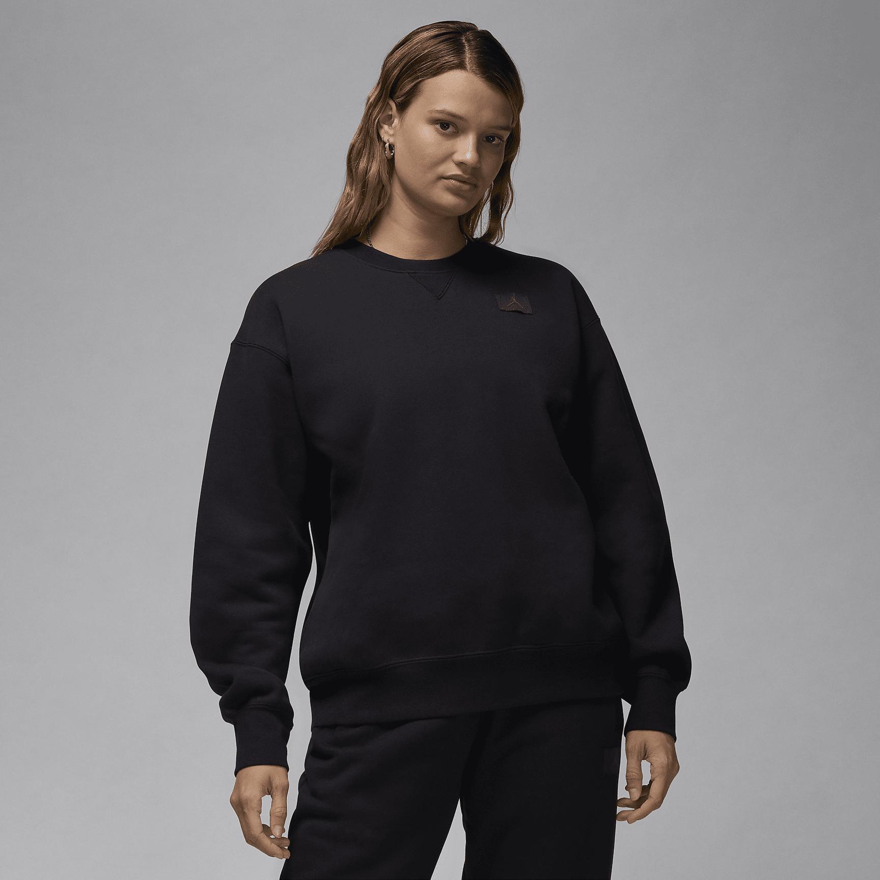 Women's Jordan Flight Fleece Crew-Neck Sweatshirt Product Image