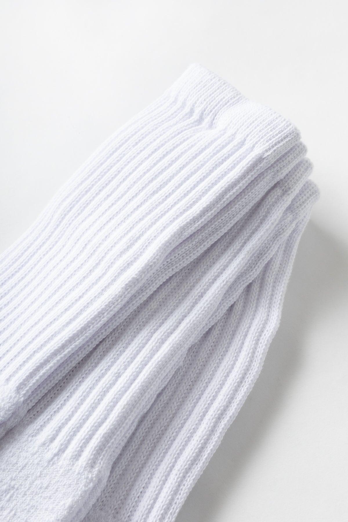 Healthknit - 3 Pack Crew Socks - White Product Image