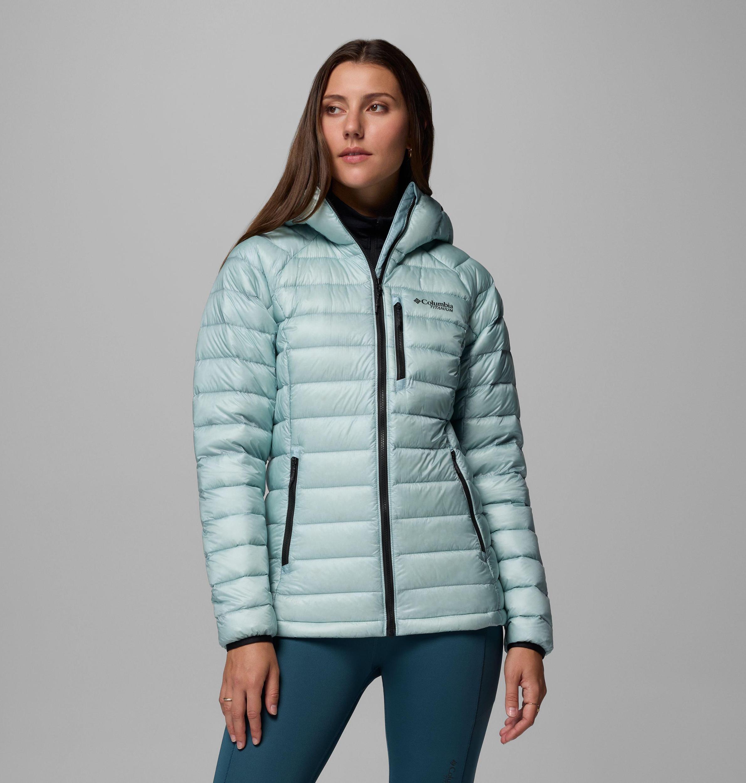 Columbia Womens Arctic Crest Down Hooded Jacket- Product Image