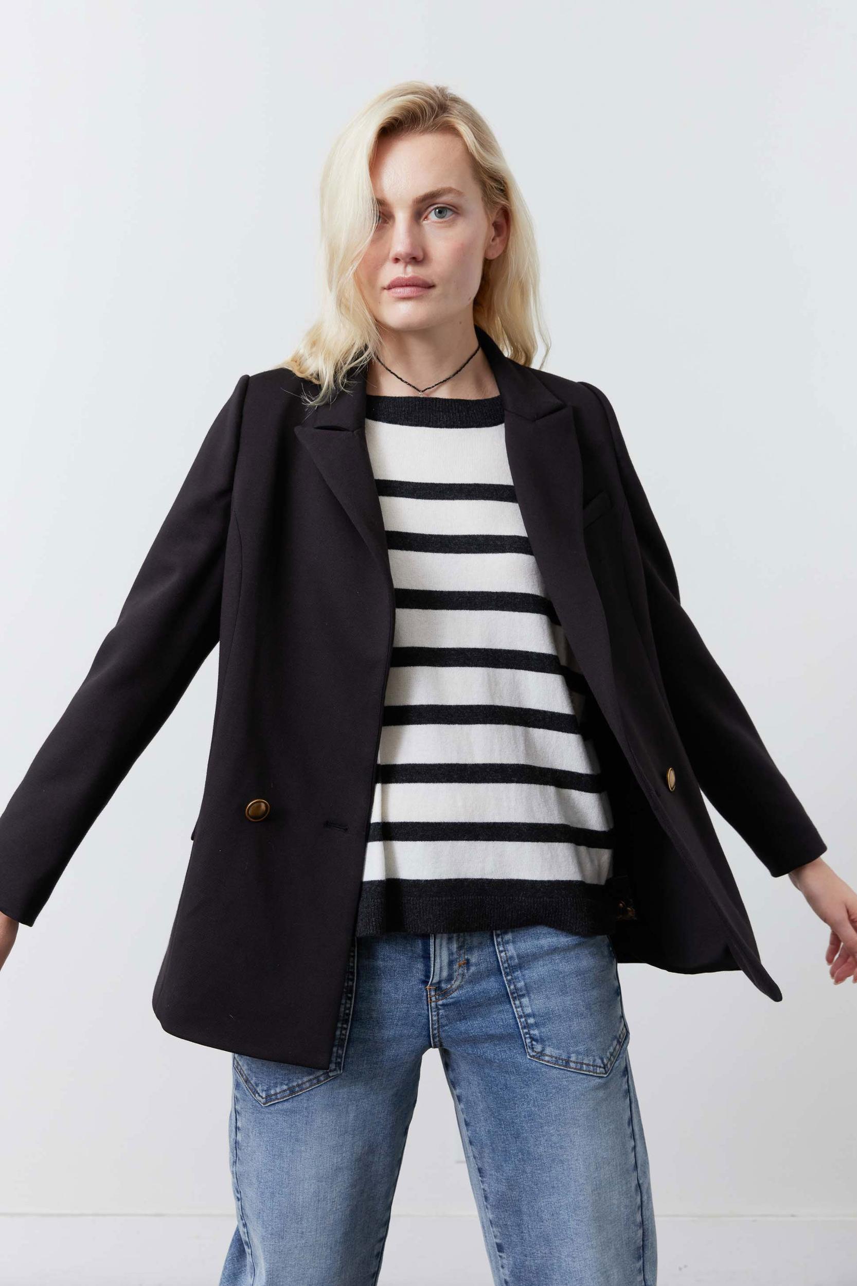 The Stretch Suit Relaxed Double Breasted Blazer Product Image
