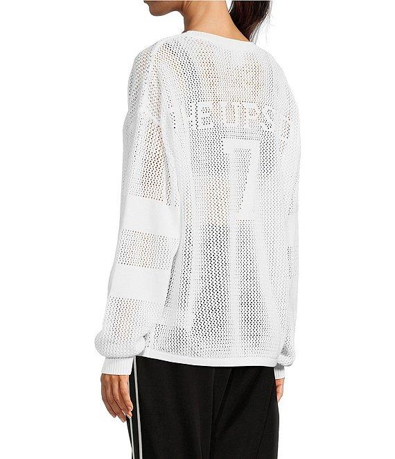 The Upside Fenway Sebastian Knit Oversized Crew Neck Long Sleeve Pullover Product Image