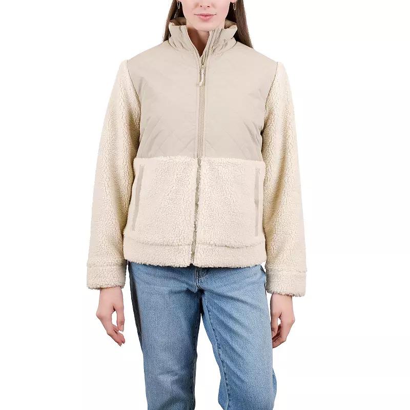 Women's Mountain and Isles Sherpa Jacket with Quilted Upper,  Product Image