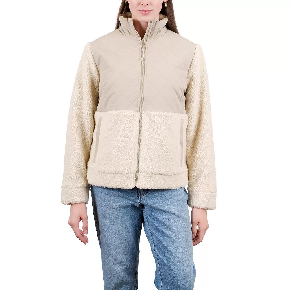 Women's Mountain and Isles Sherpa Jacket with Quilted Upper,  Product Image