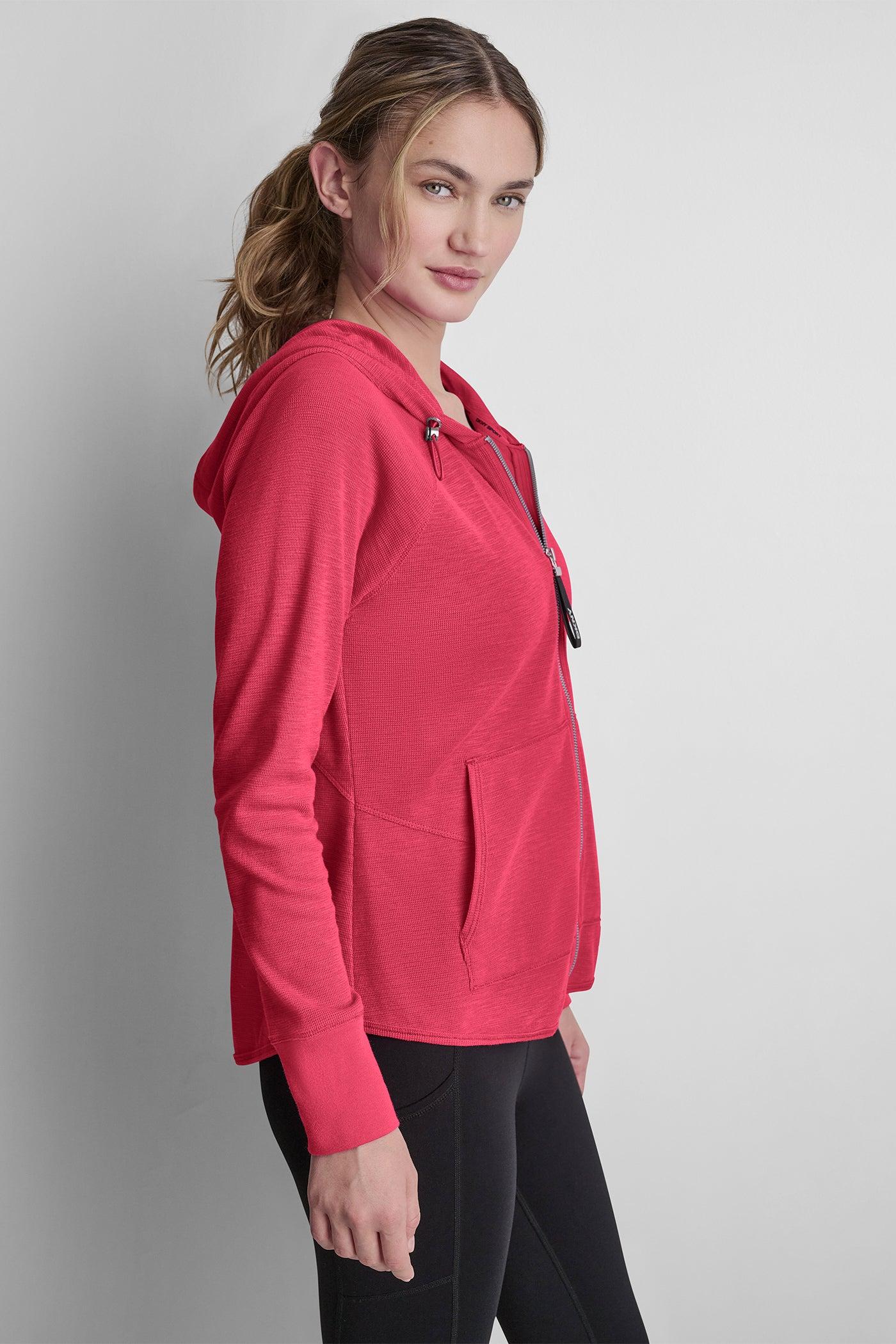 MINI WAFFLE FULL-ZIP HOODIE Product Image