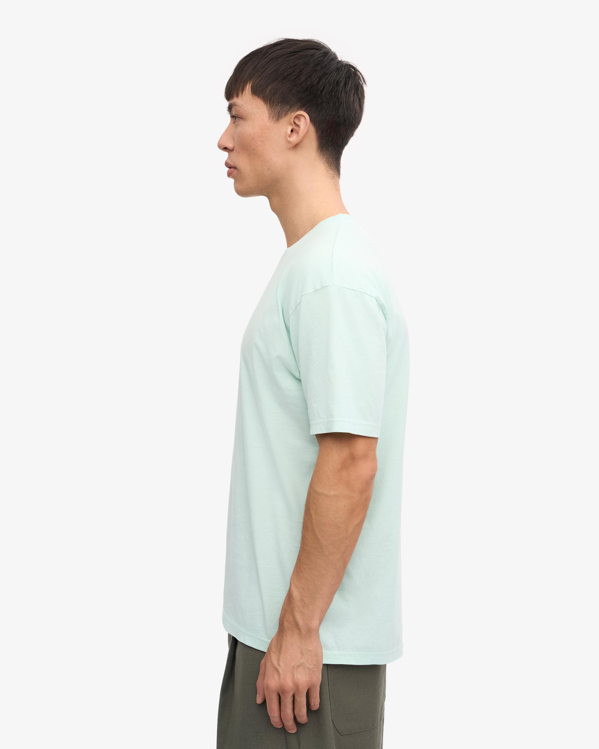 Classic Organic Tee - Light Aqua Product Image