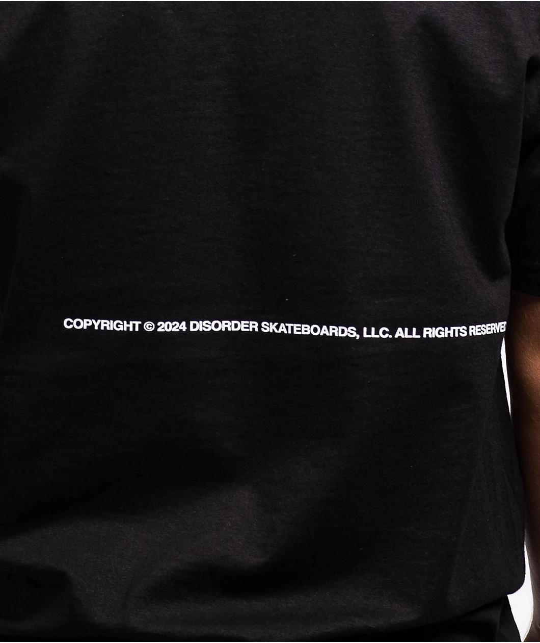 Disorder Eagle Black T-Shirt Product Image