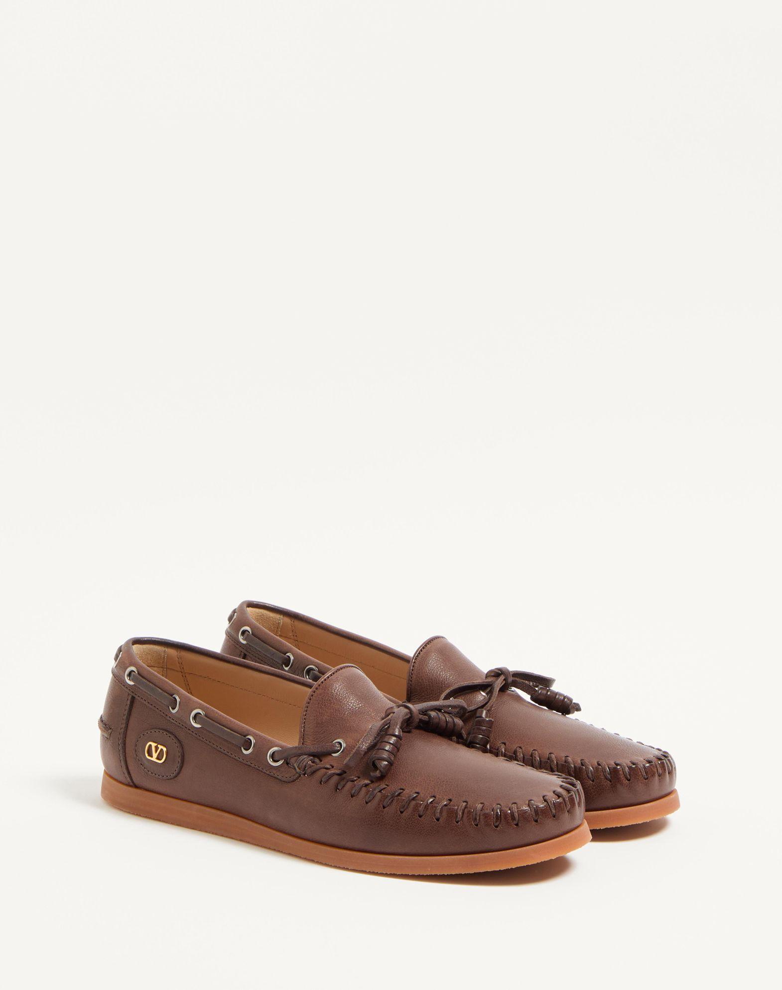 Palm Avenue Buffalo Leather Boat Shoe Product Image