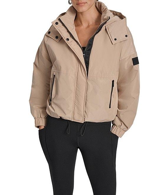 DKNY Sport by Donna Karan Hooded Oversized Jacket Product Image