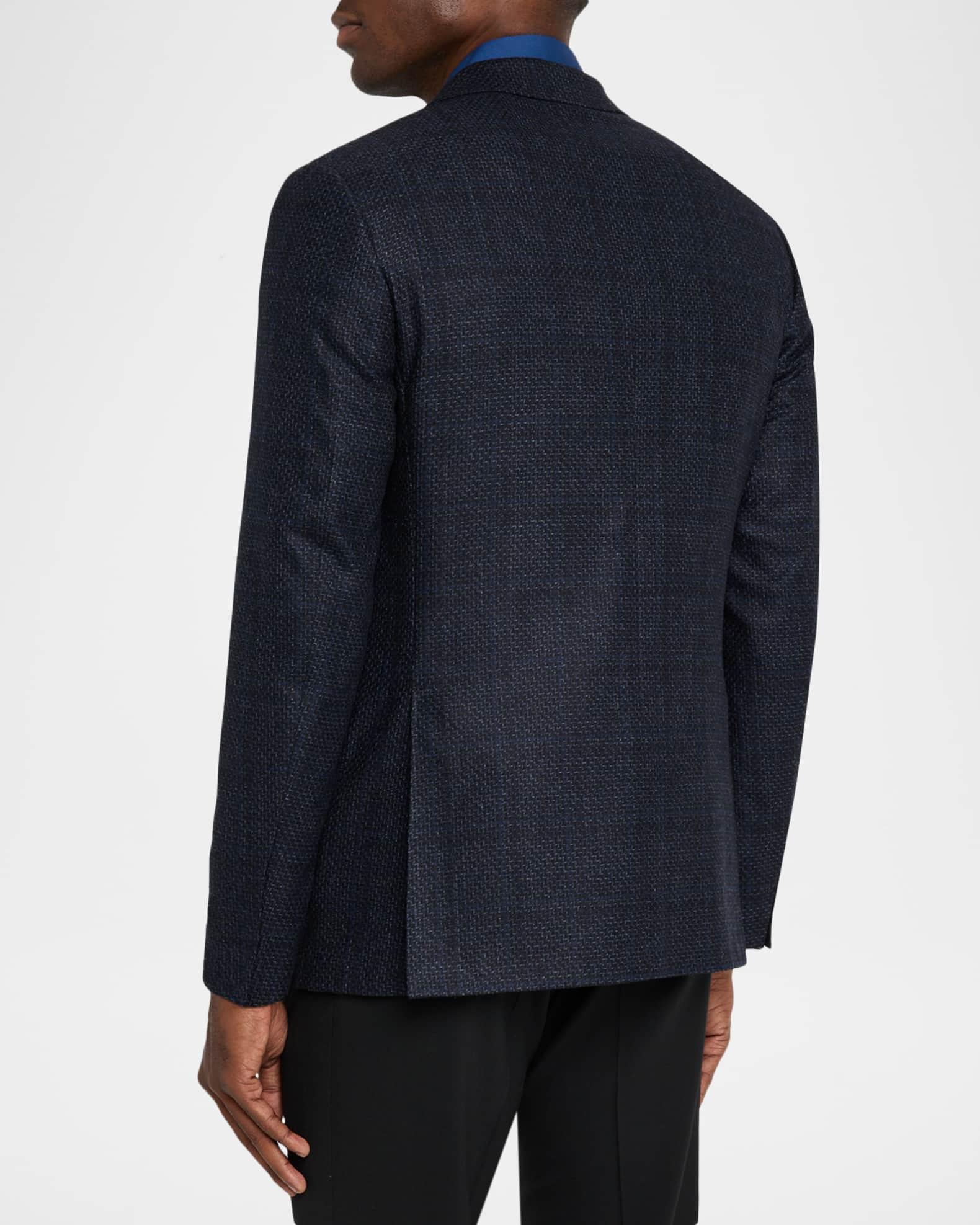 Men's Stepweave Wool Notch Lapel Sport Coat Product Image