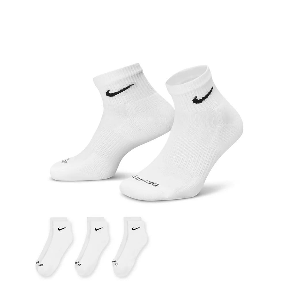 Nike Mens Everyday Plus Cushioned Training Ankle Socks (3 Pairs) | SX6890-100 Product Image