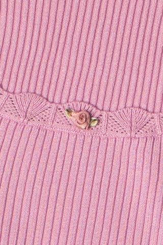 Rosebud Ribbed Sweater Product Image