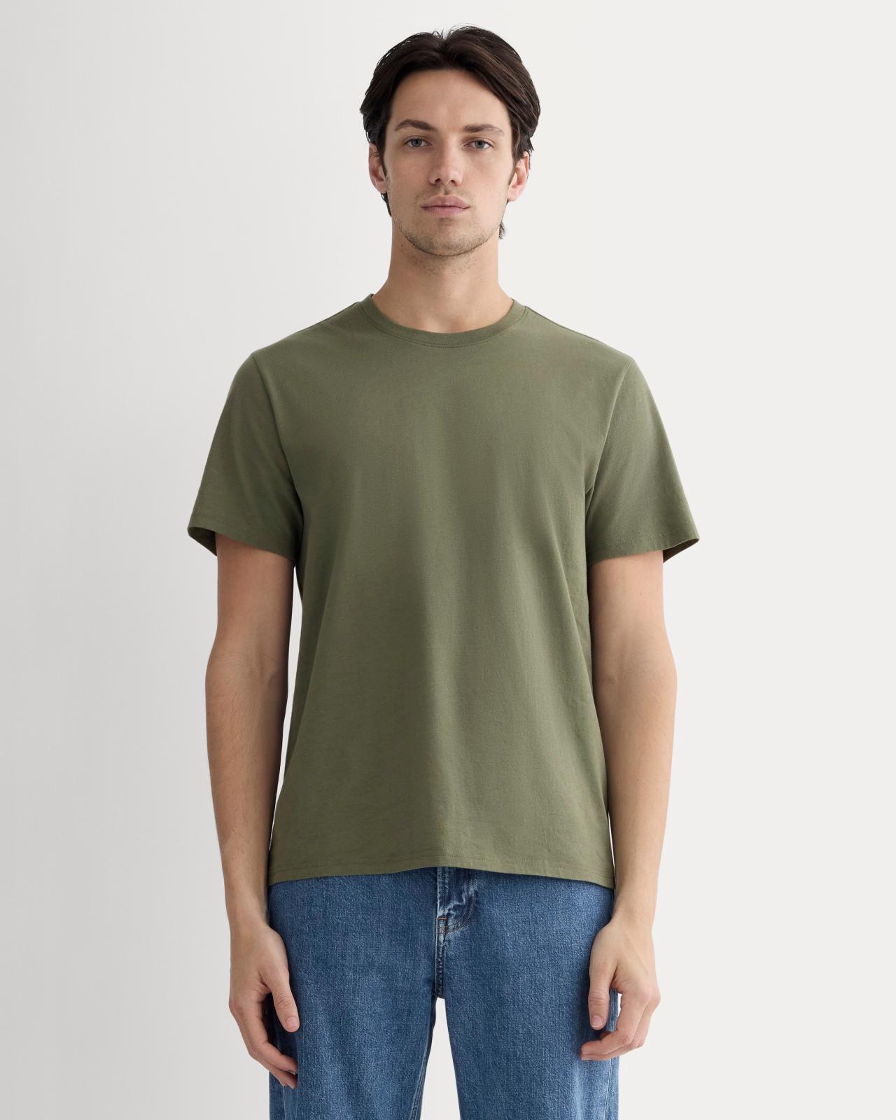 Mens Essential Organic Crew T-Shirt by Everlane Product Image
