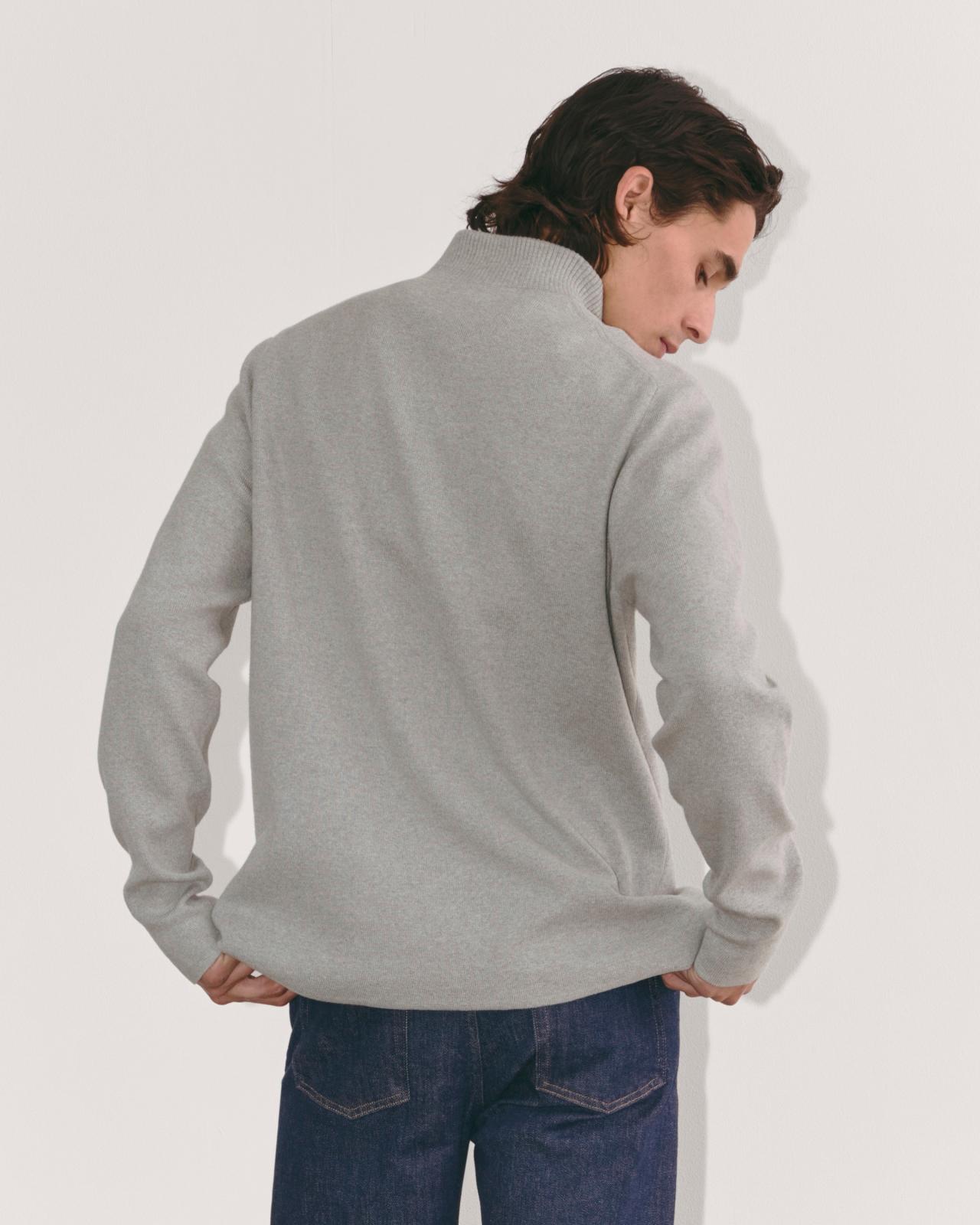 Mens No-Sweat Quarter-Zip Sweater by Everlane Product Image
