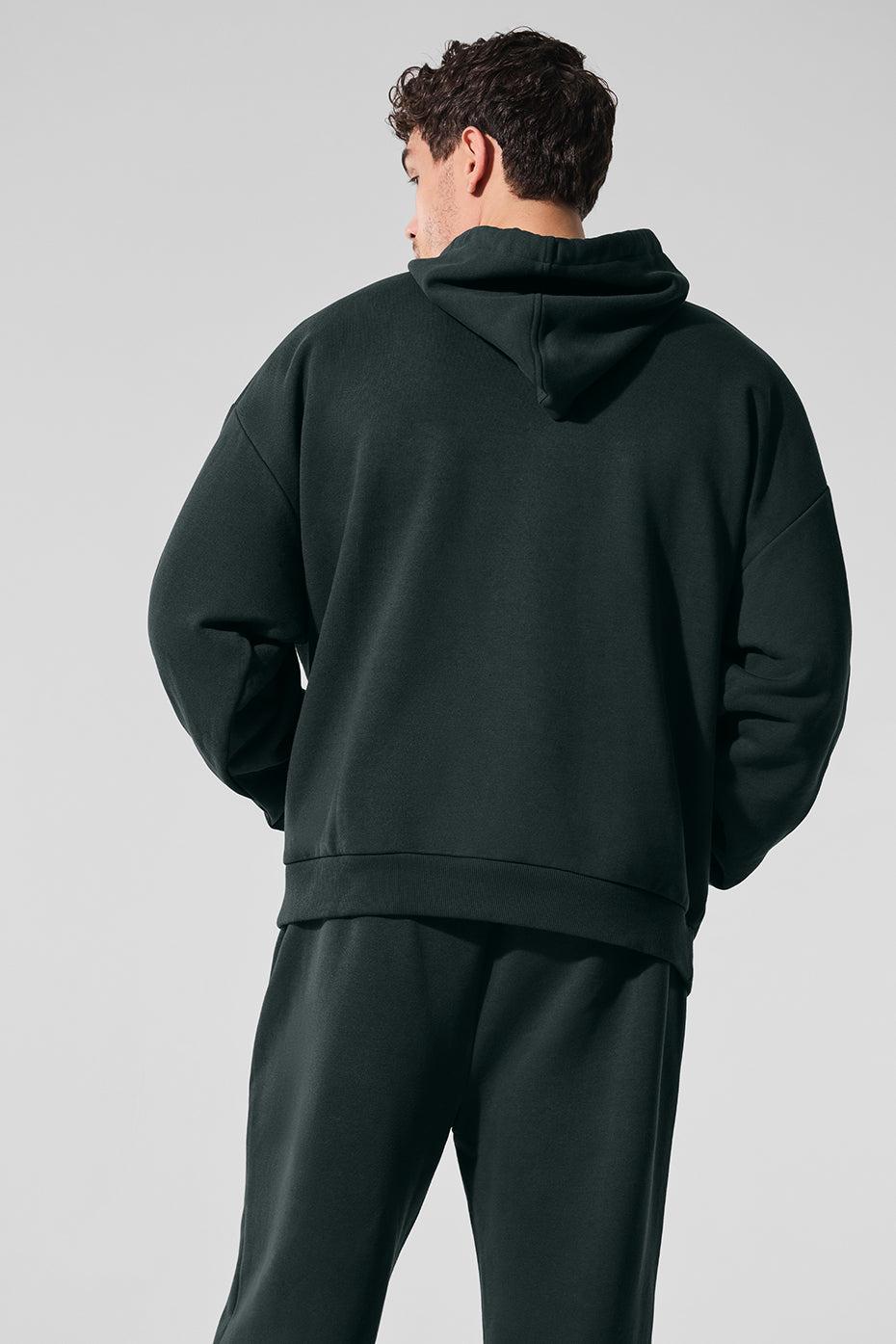 Accolade Hoodie - Charcoal Green Product Image
