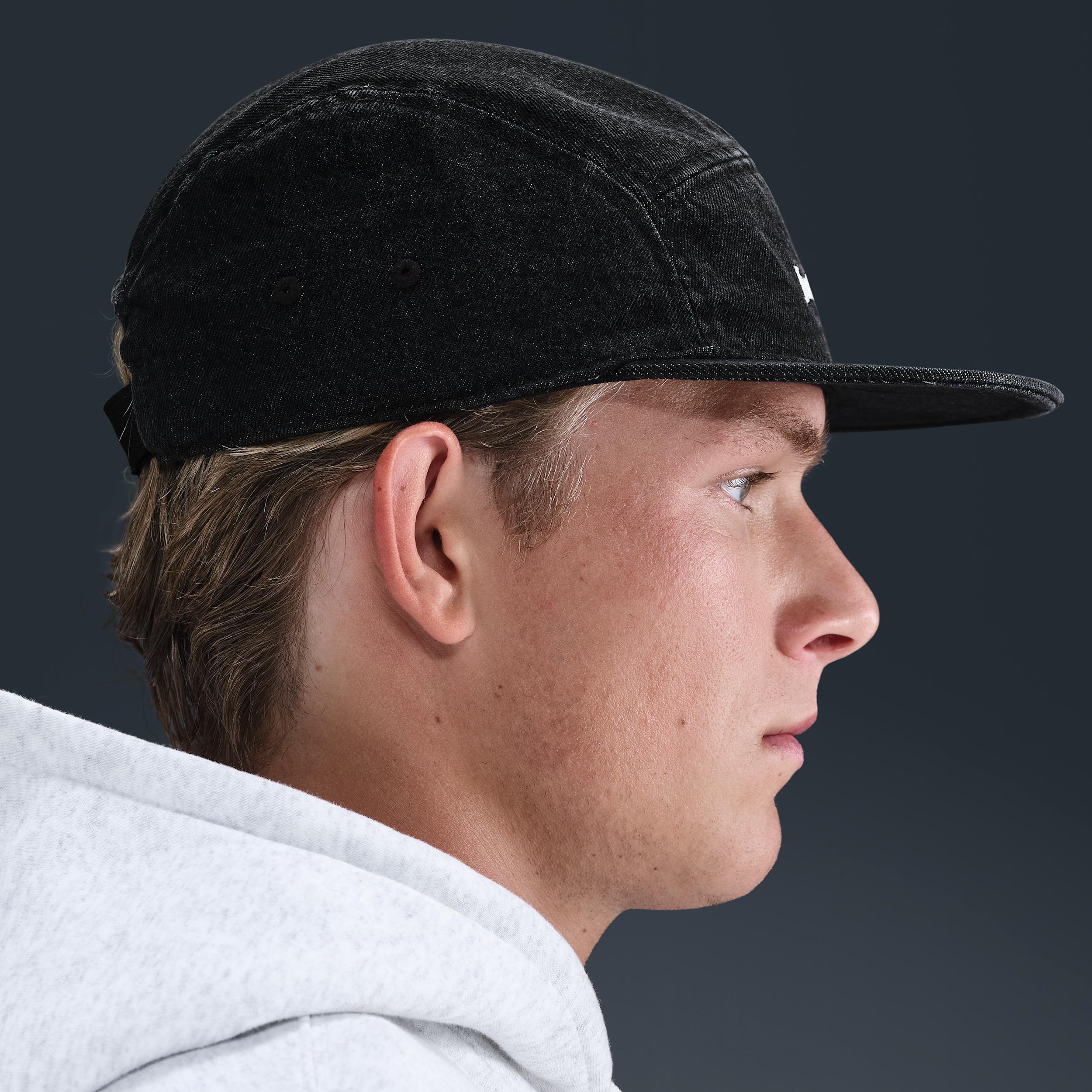 Nike Unisex Fly Unstructured Denim Cap | IB2345-010 Product Image