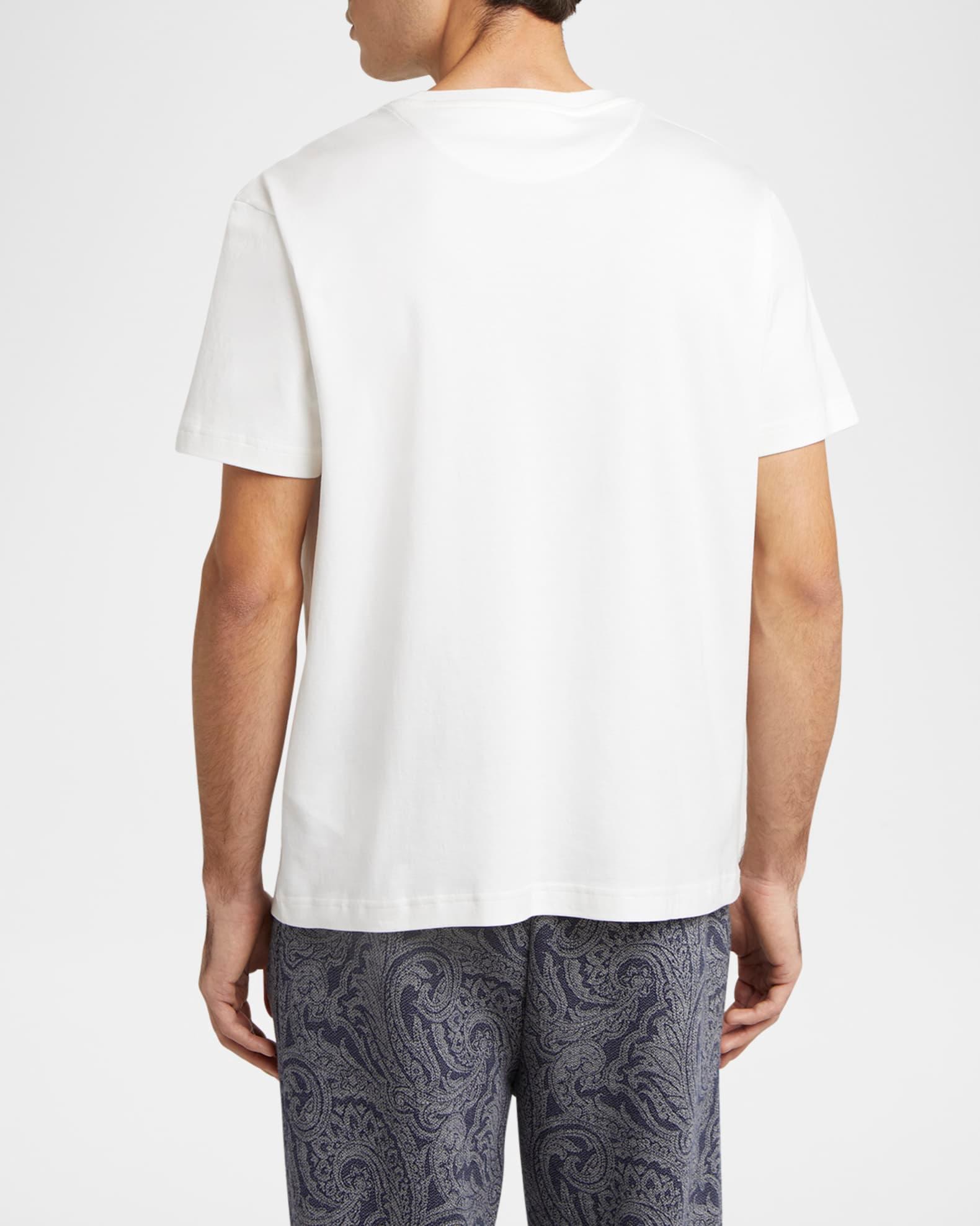 Men's Chest Logo Graphic Crewneck T-Shirt Product Image