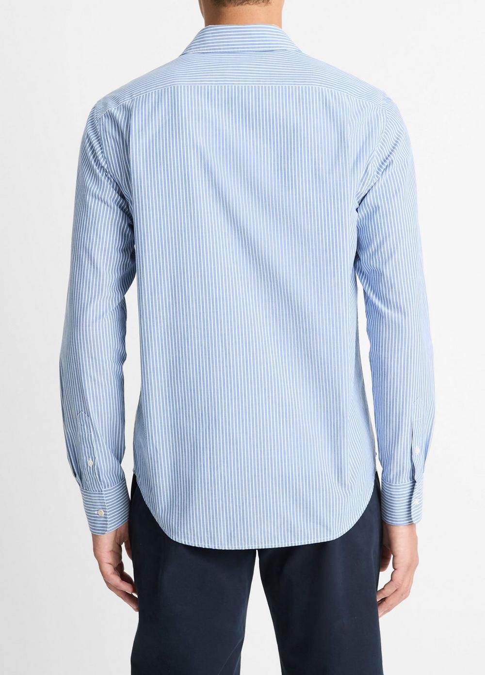 Playa Cotton Poplin Stripe Shirt Product Image