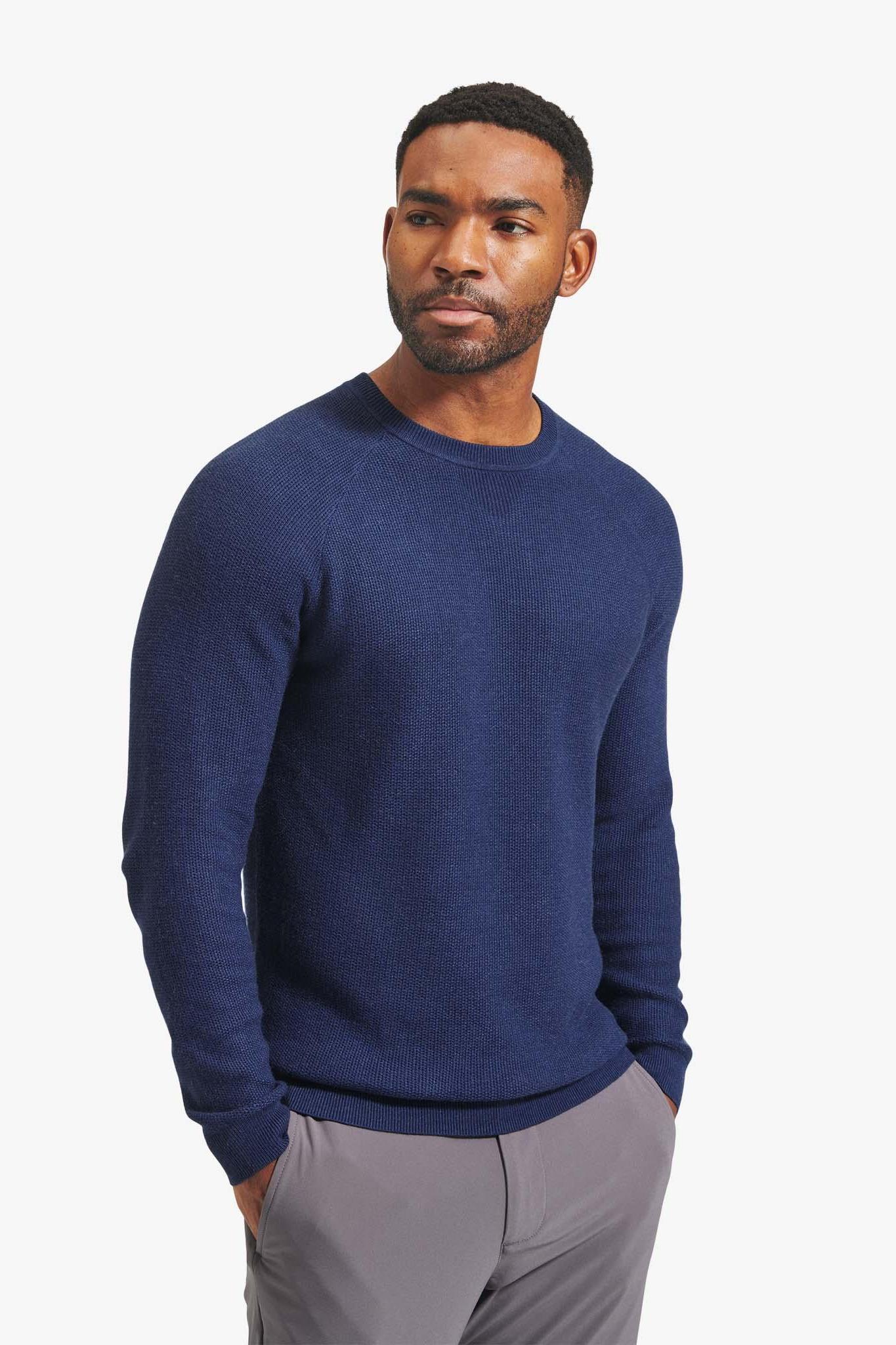 Cassady Sweater- Medieval Blue Heather Product Image