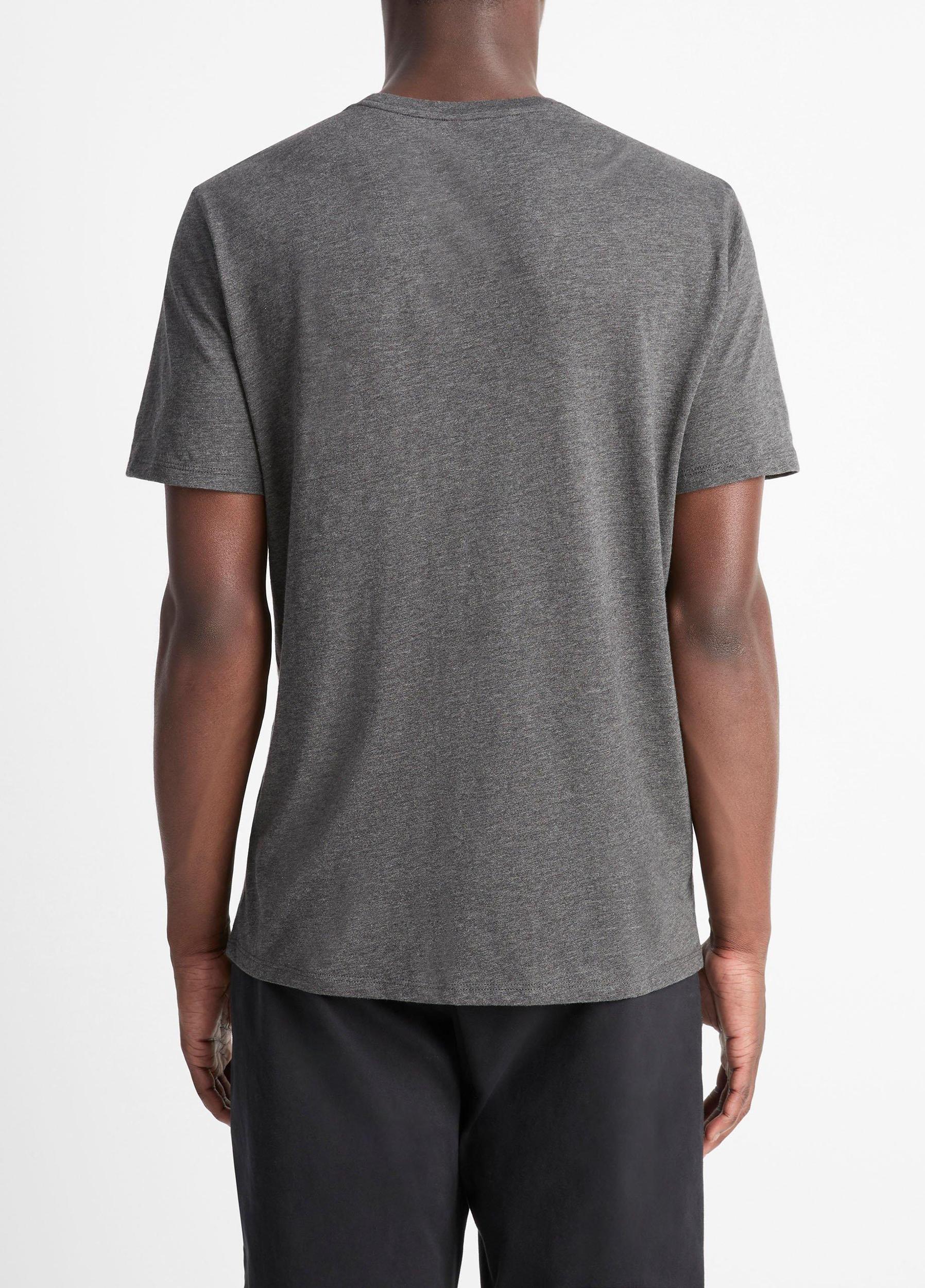 Pima Cotton Crew Neck T-Shirt Product Image