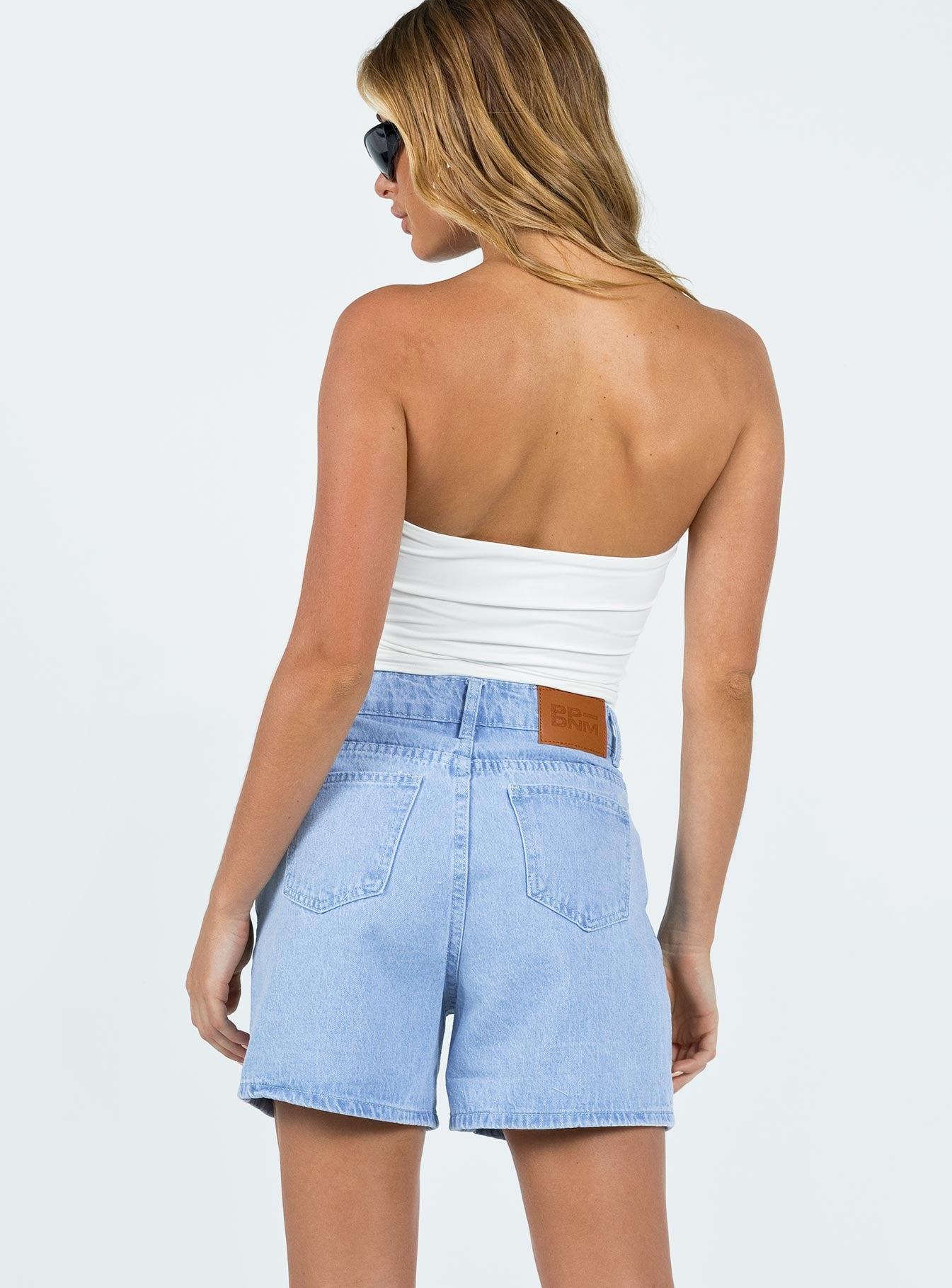 The Swalla Shorts Light Blue Product Image