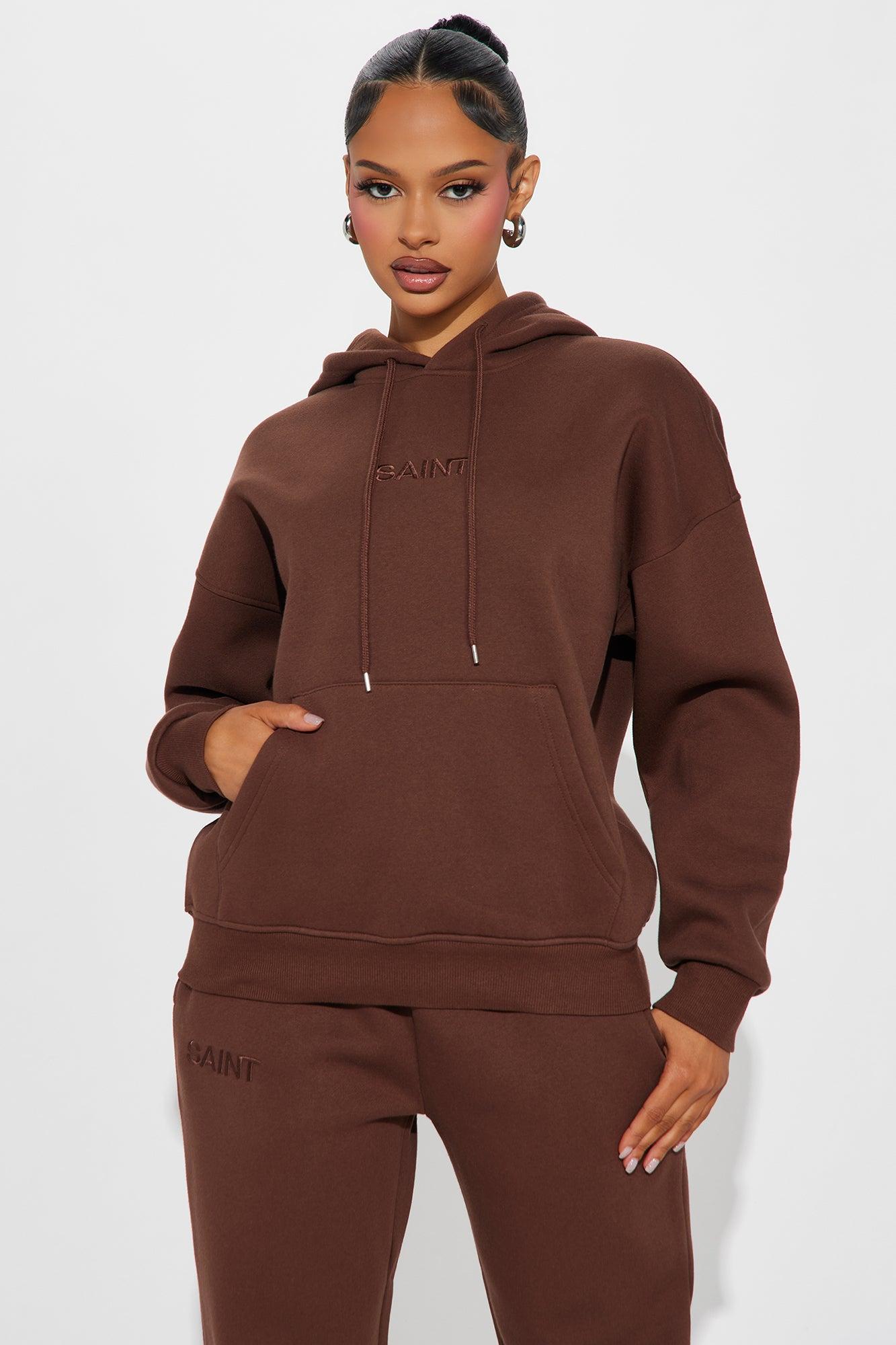 Saint Sweatpant Set - Chocolate Product Image