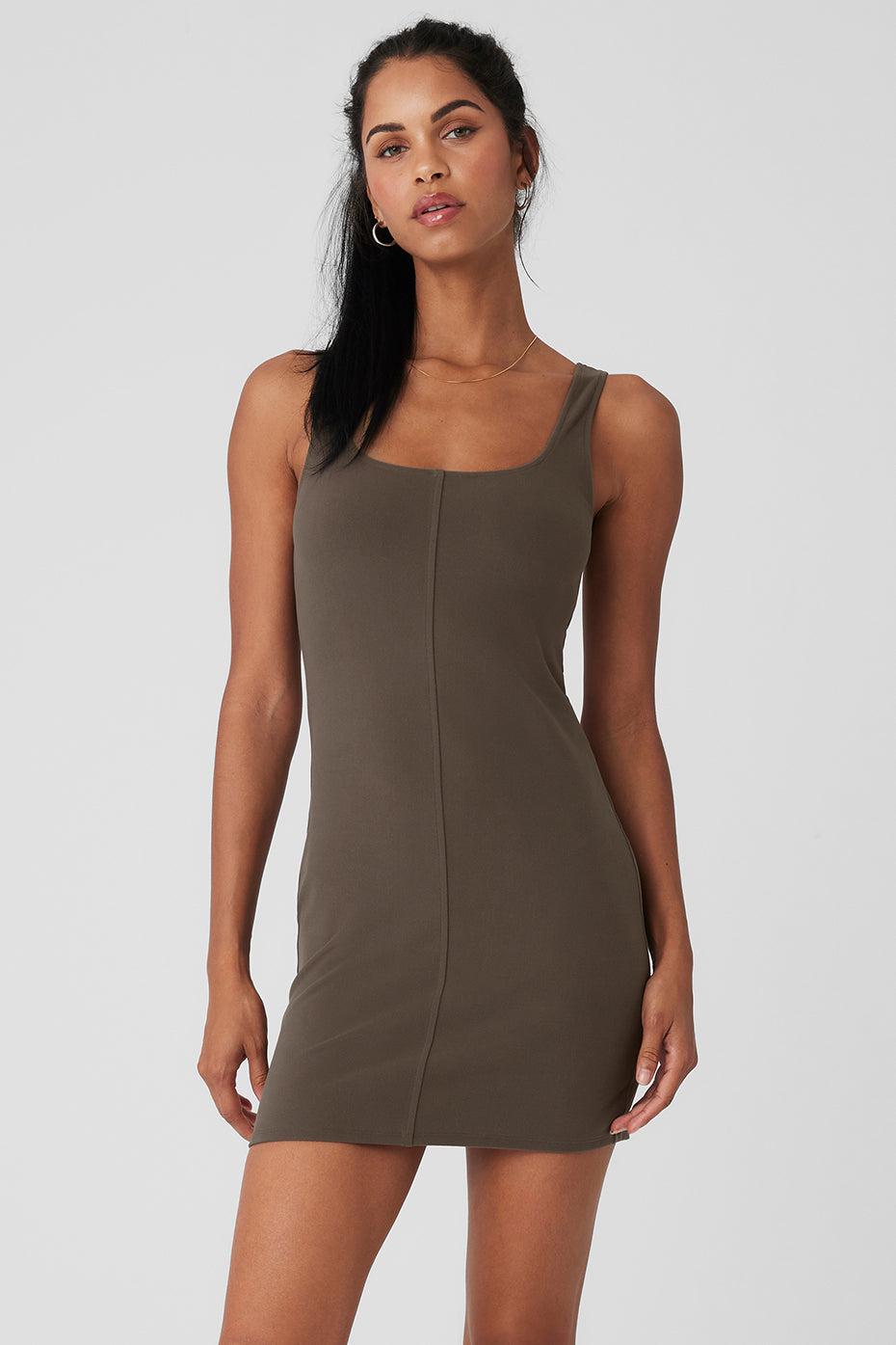 Alosoft Head Start Dress - Olive Tree Product Image