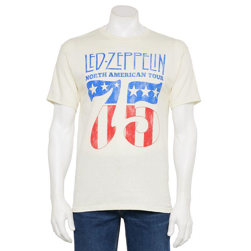 Men's Led Zeppelin '75 Tour Tee, Adult Unisex,  Product Image
