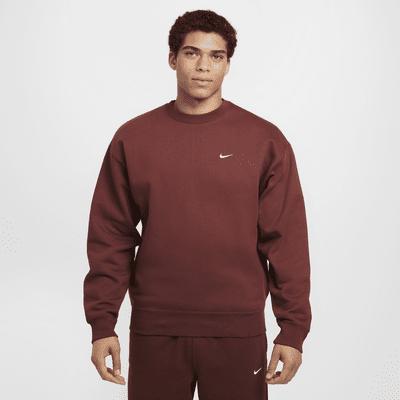 Nike Men's Solo Swoosh Fleece Crew Product Image