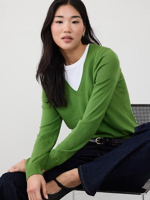 Forever V-Neck Sweater Product Image