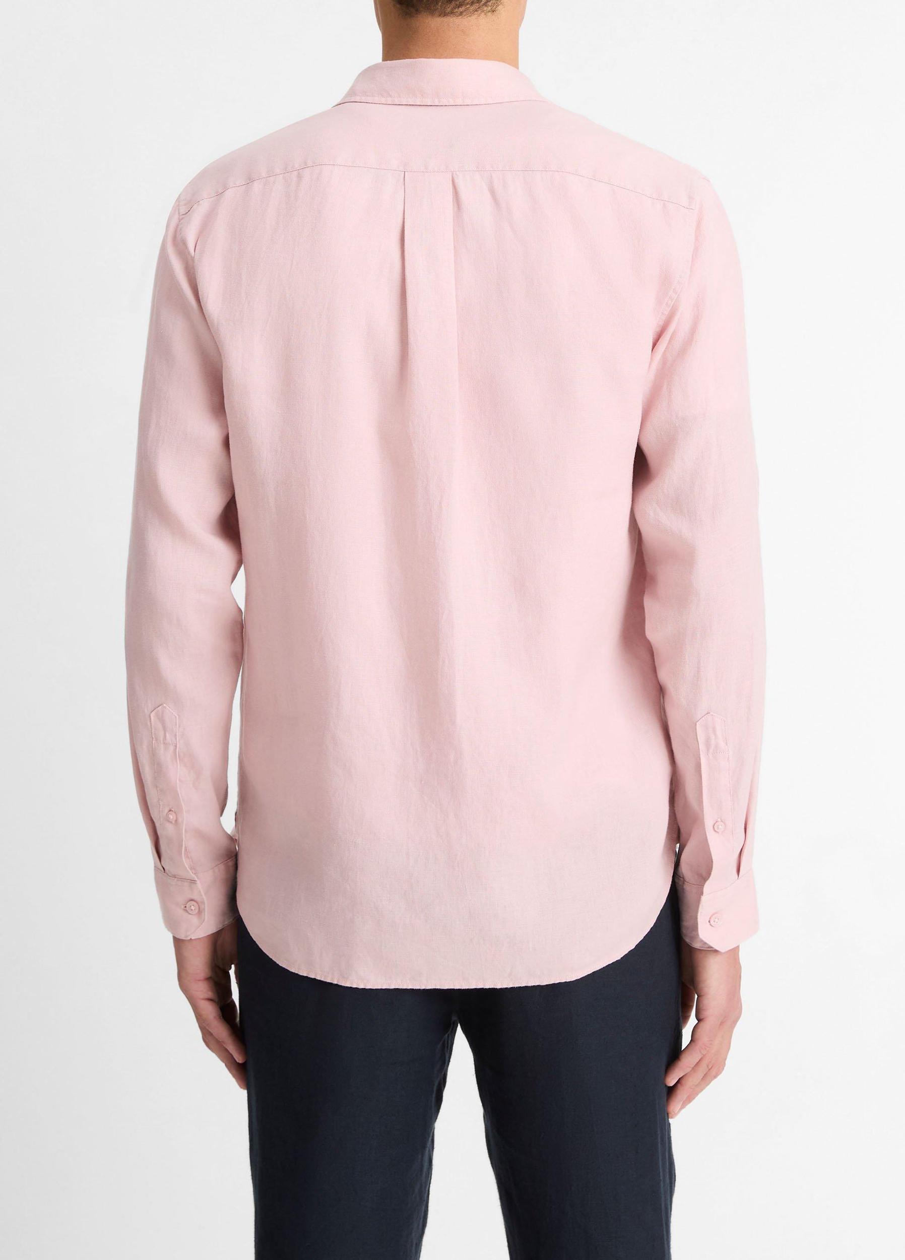 Linen Long-Sleeve Shirt Product Image