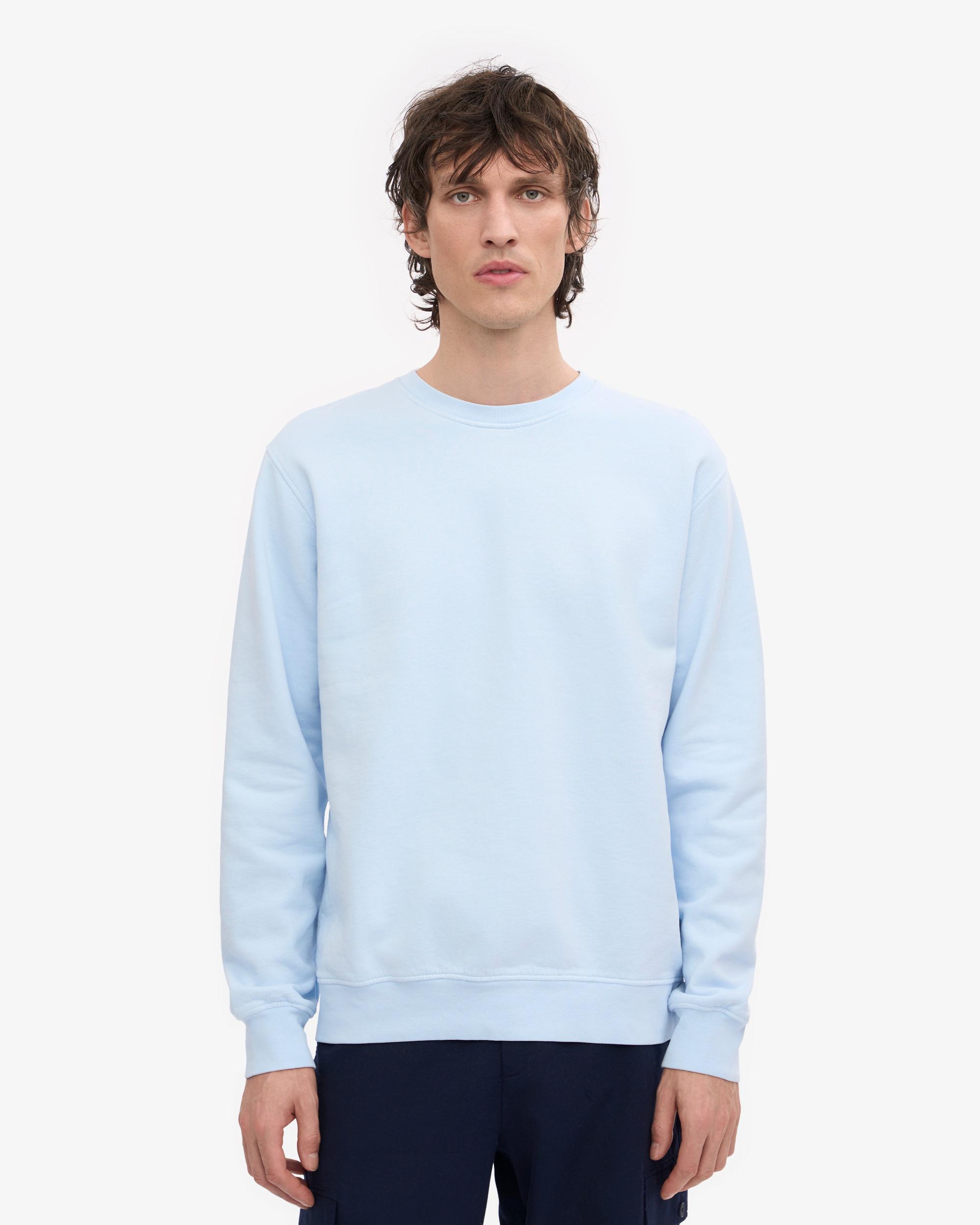 Classic Organic Crew - Polar Blue Product Image