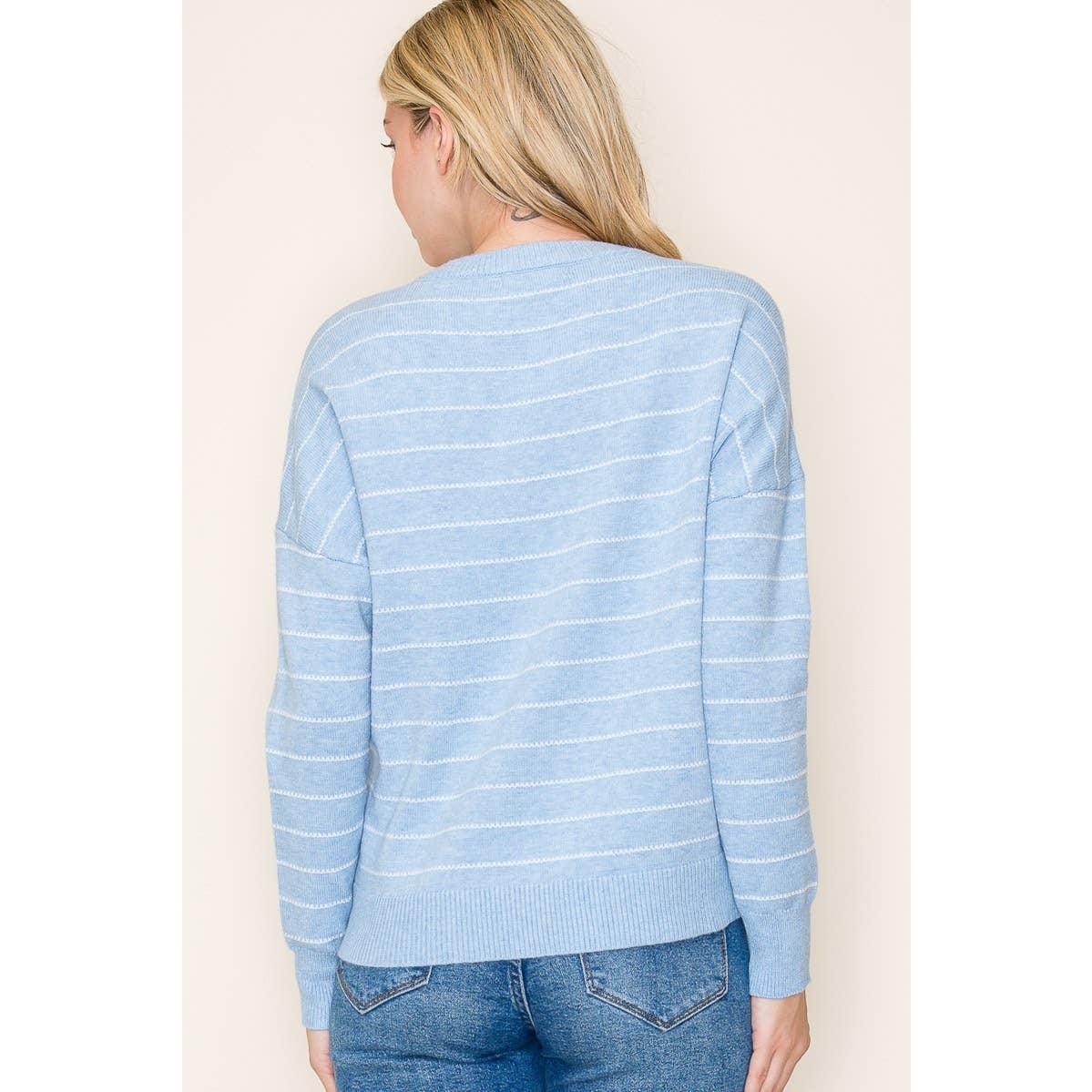 Where I'm Going Striped Sweater *FS Product Image