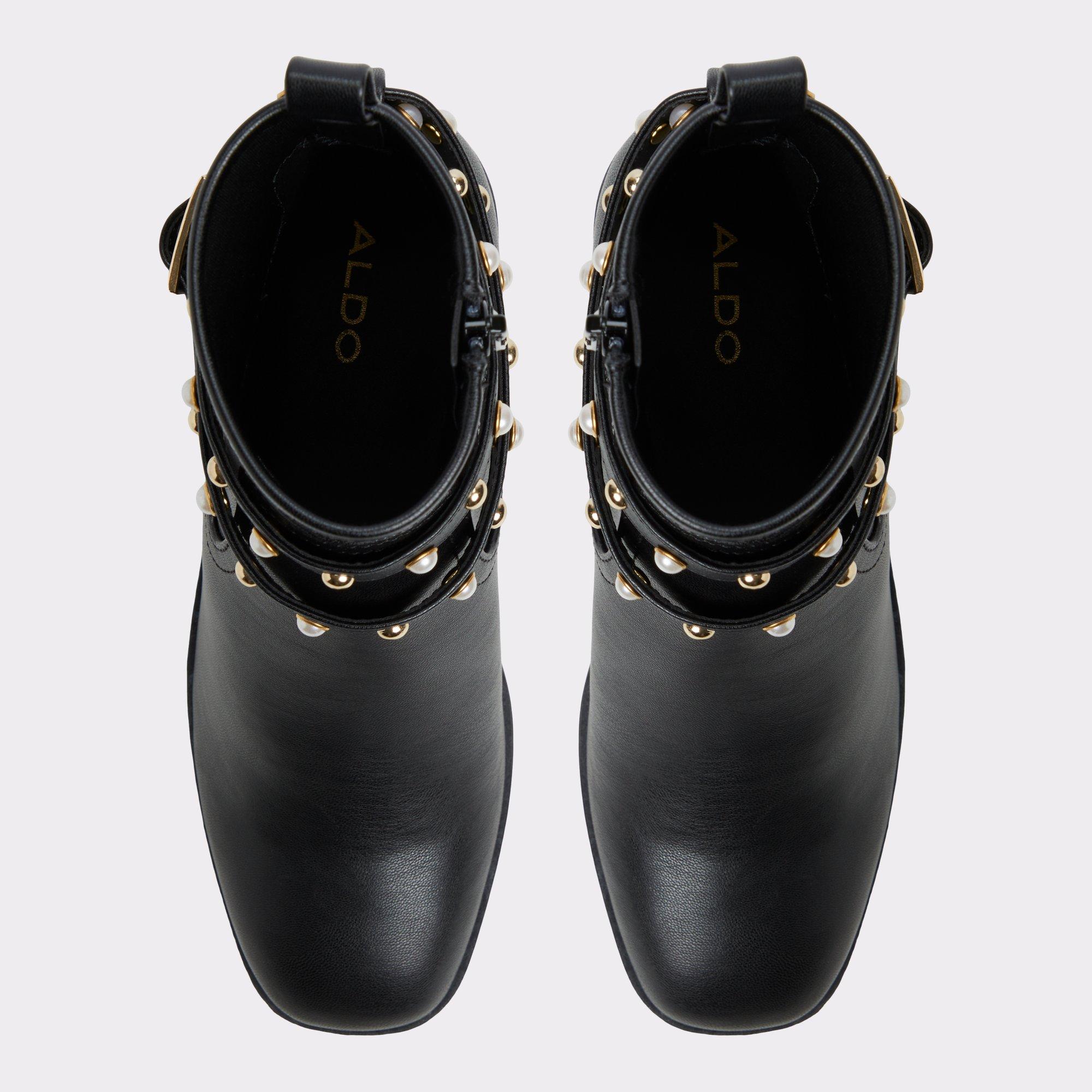 Marrgo Black/Gold Multi Women's Chelsea boots | ALDO US Product Image