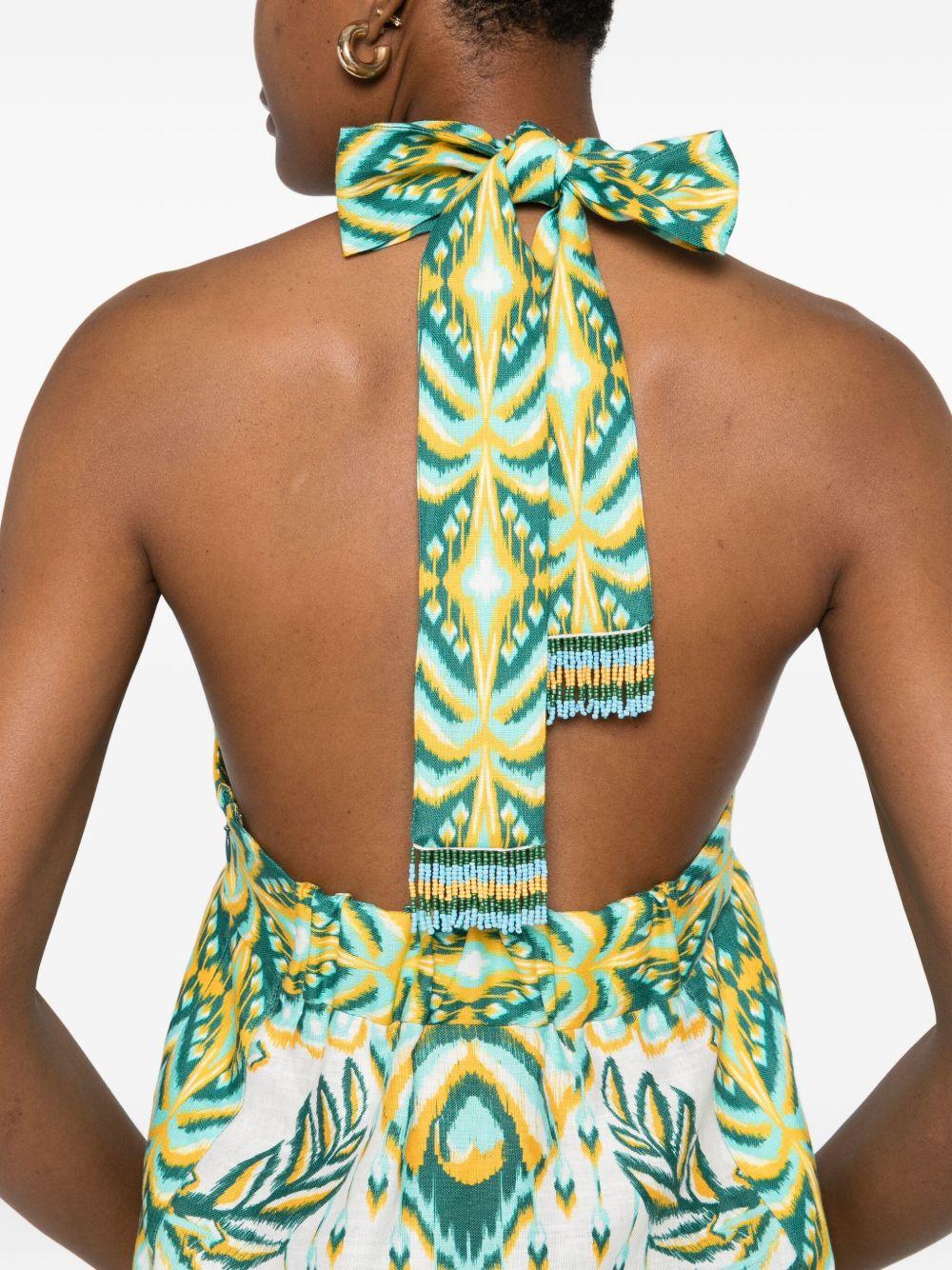 Tropical Tapestry maxi dress Product Image