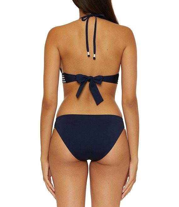 Trina Turk Monaco Pleated Tab Sides Hipster Swim Bottom Product Image