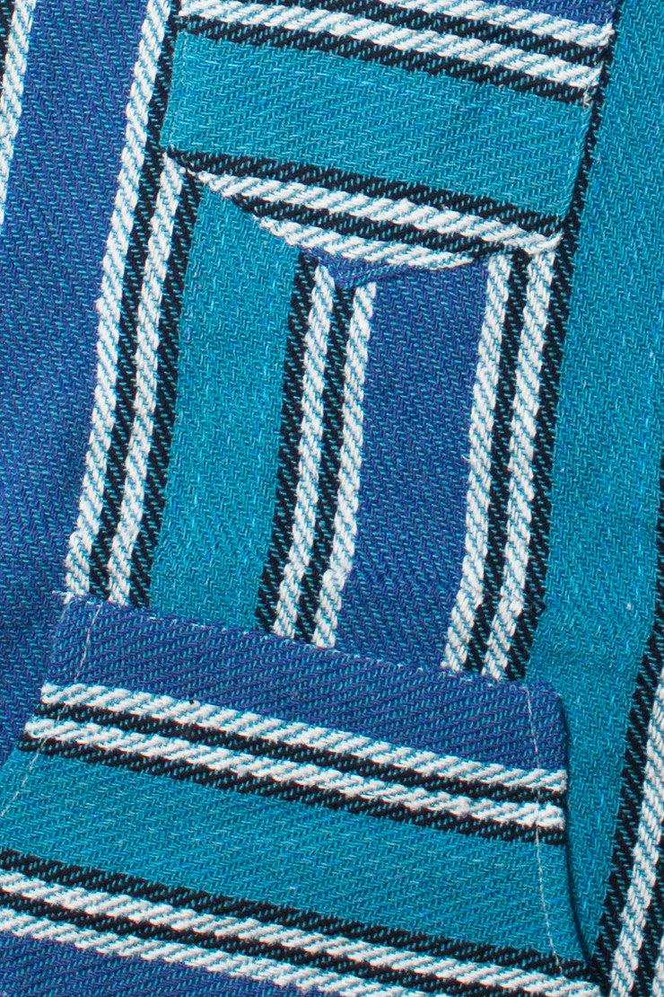 Lightweight Turquoise Baja Hoodie Product Image