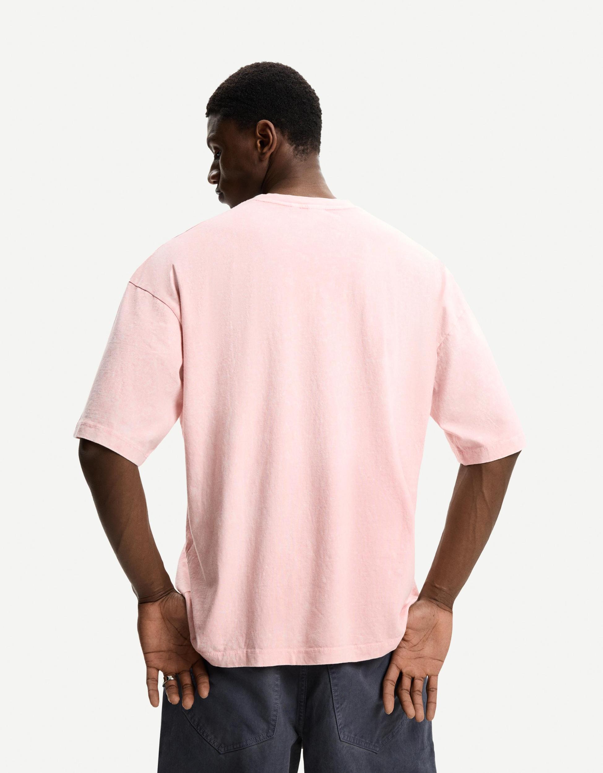 Oversized short sleeve printed T-shirt Product Image