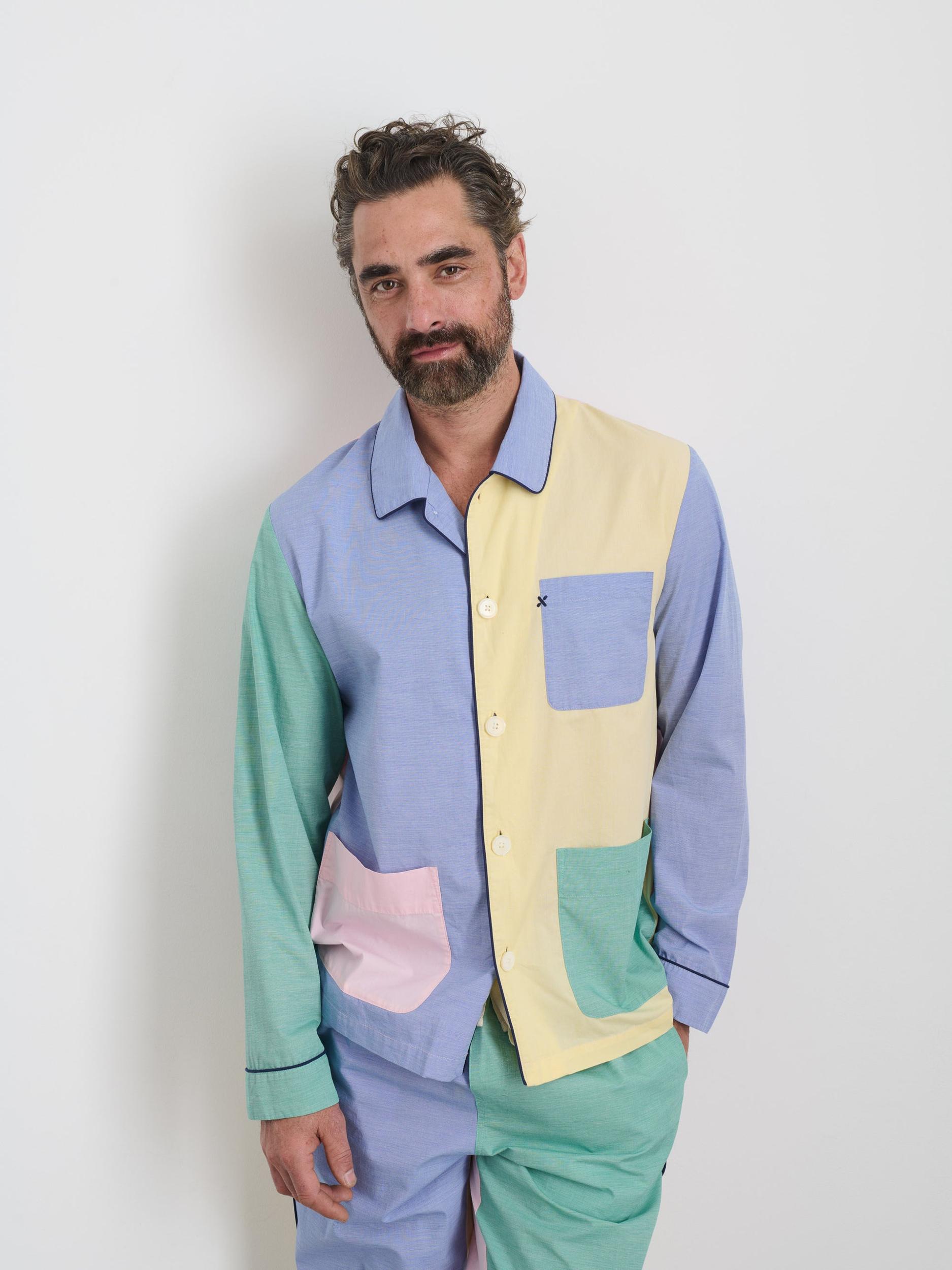 P'Jimmies Sleep Pant in Colorblock Product Image