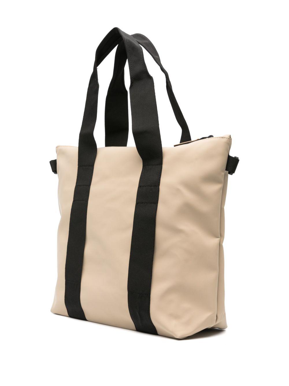 logo-debossed waterproof tote bag Product Image