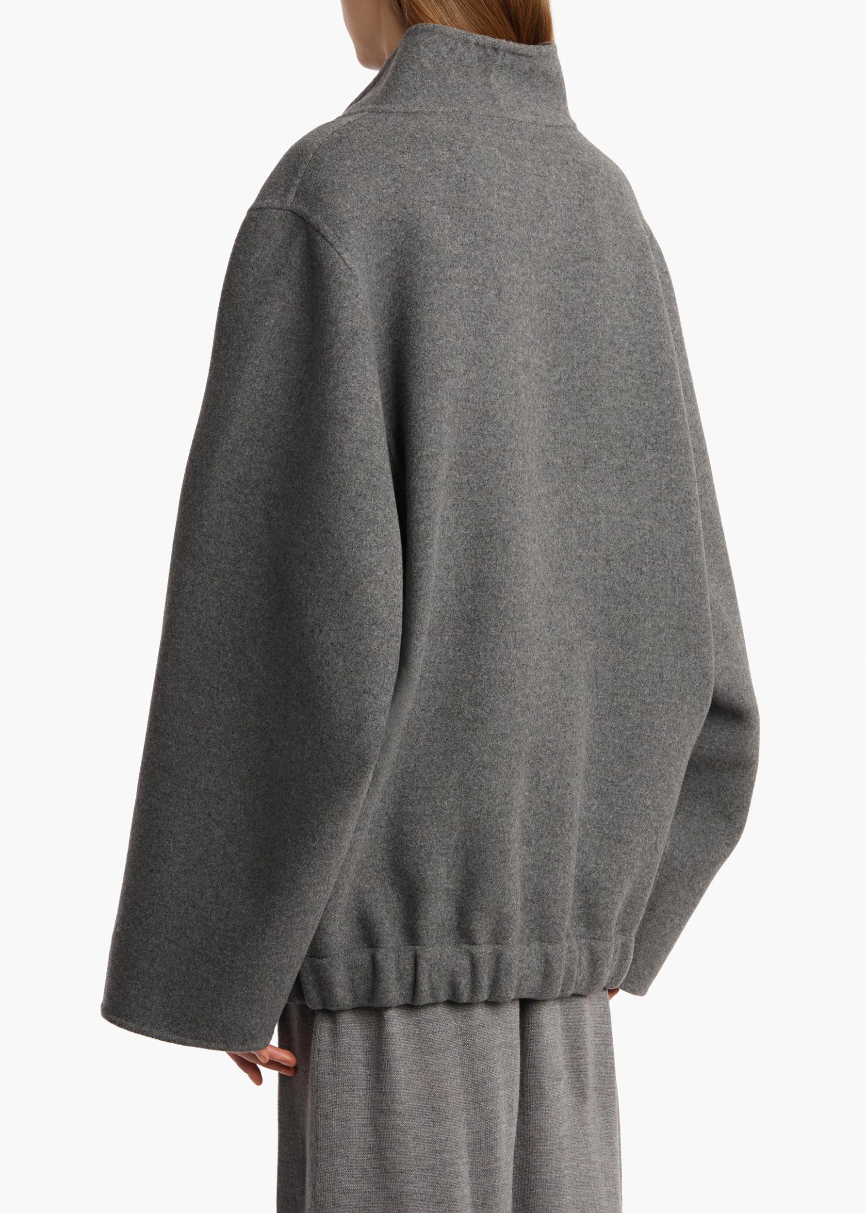 Garret Jacket in Grey Melange Product Image