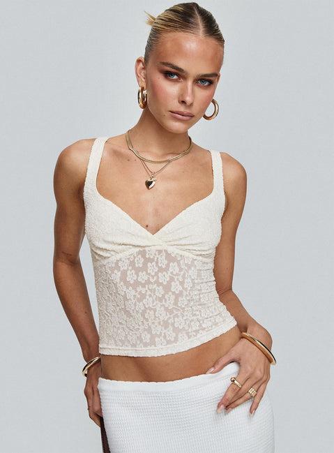 Wandella Top Cream Product Image